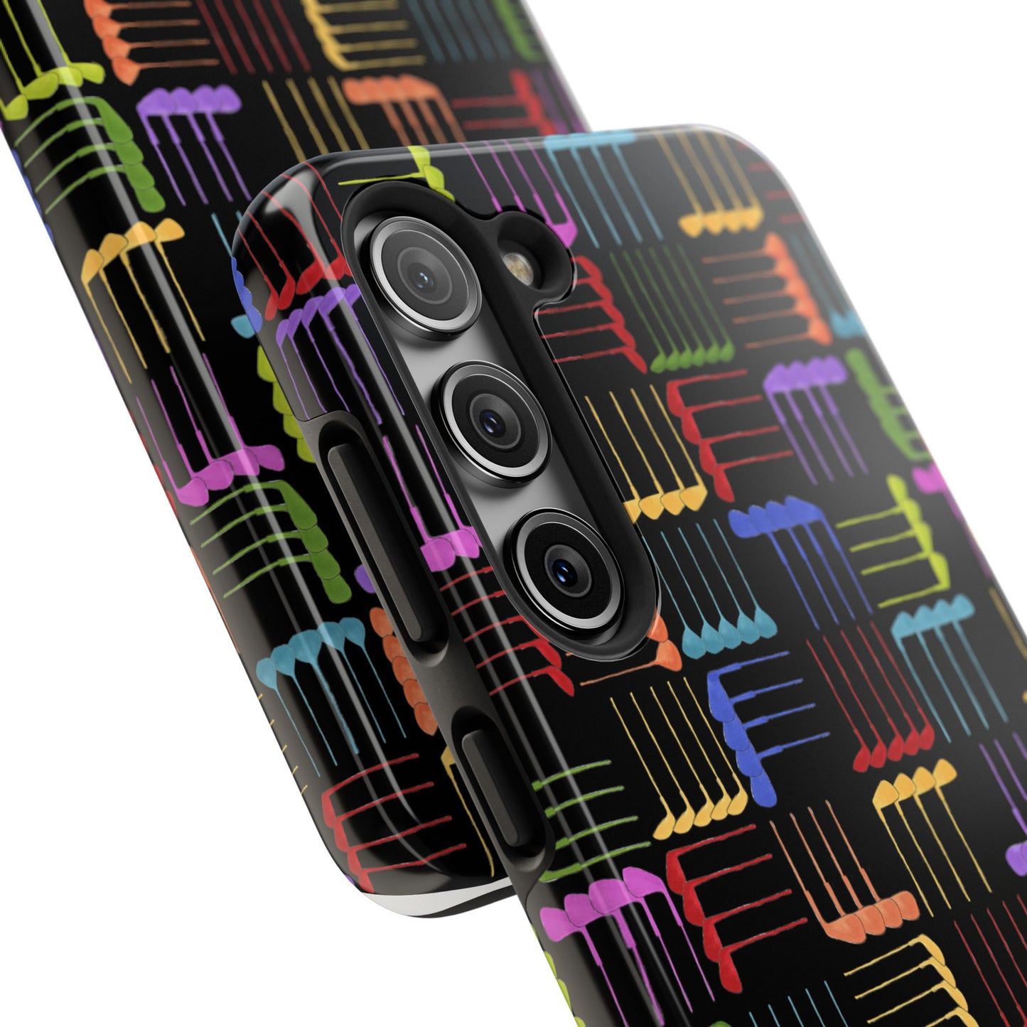 Club Weave Black Phone Case