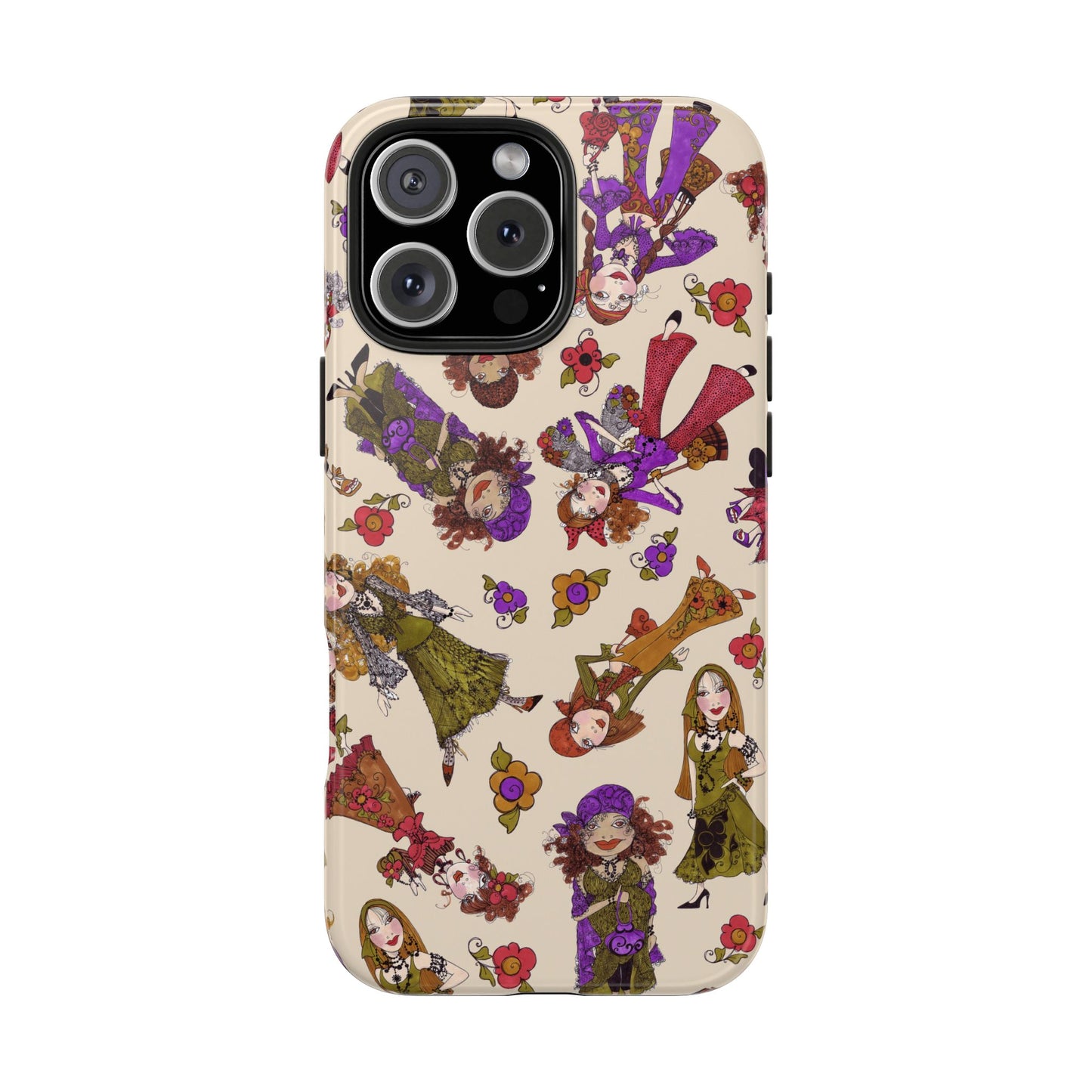 Tossed Gypsies Muslin Phone Case