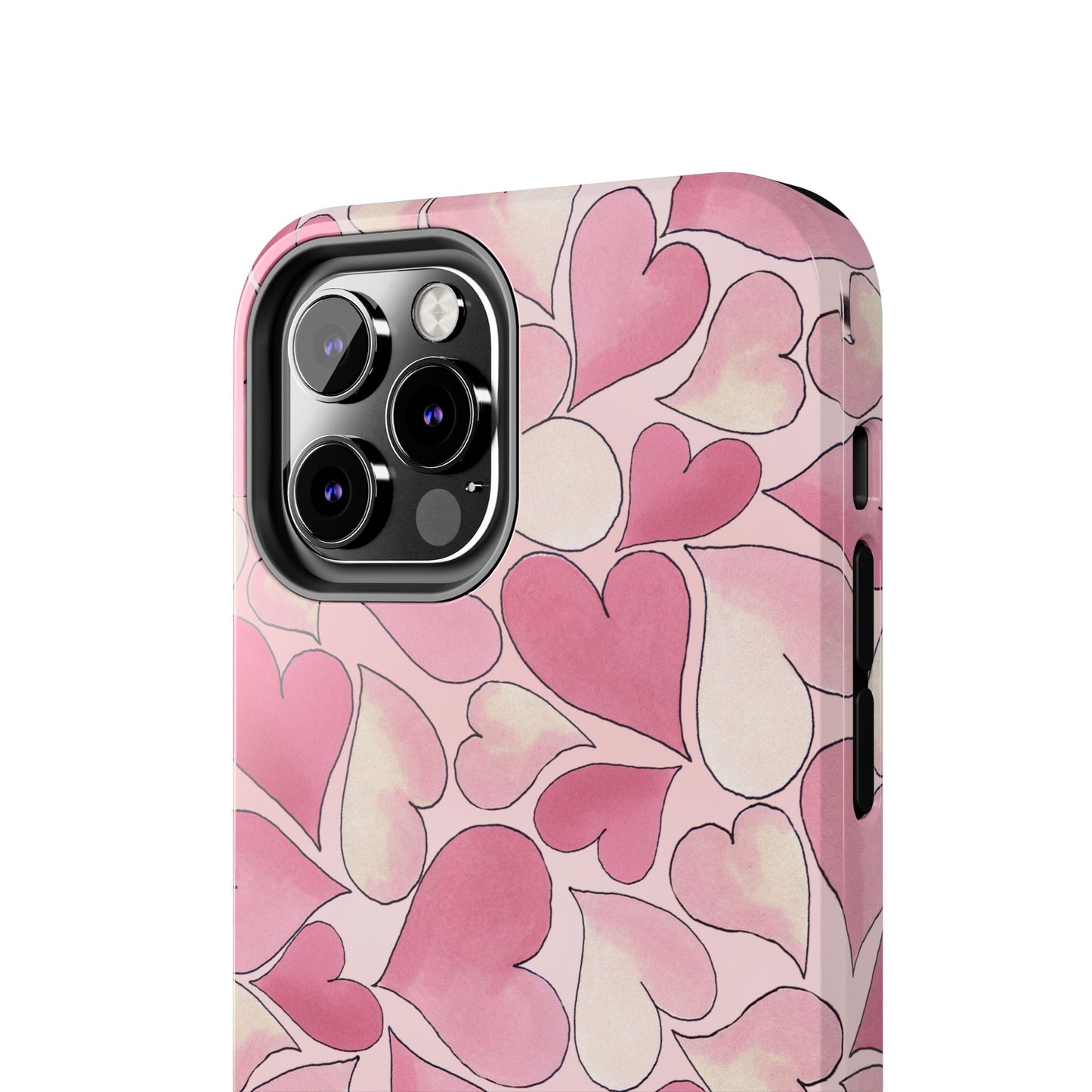 Hearts Pink Sky Phone Case
