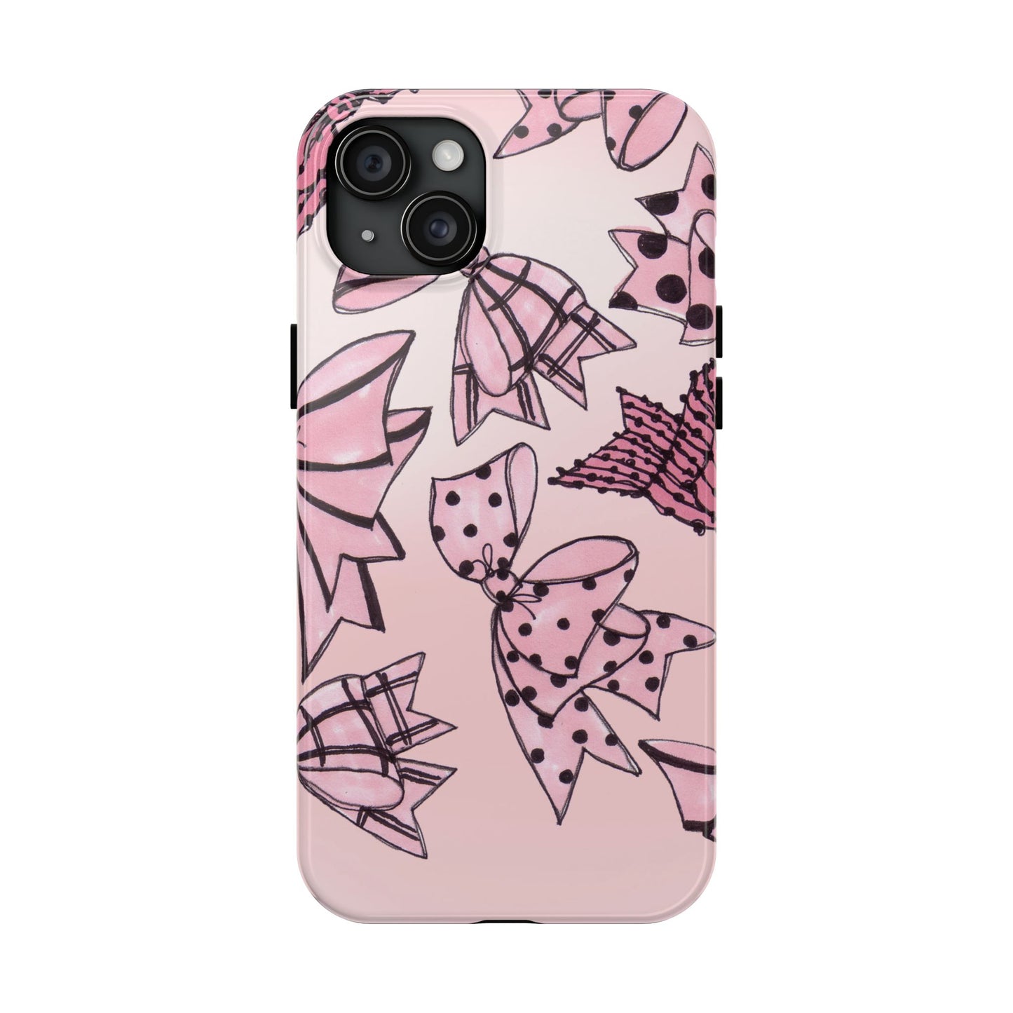 Cat Bows Pink Phone Case