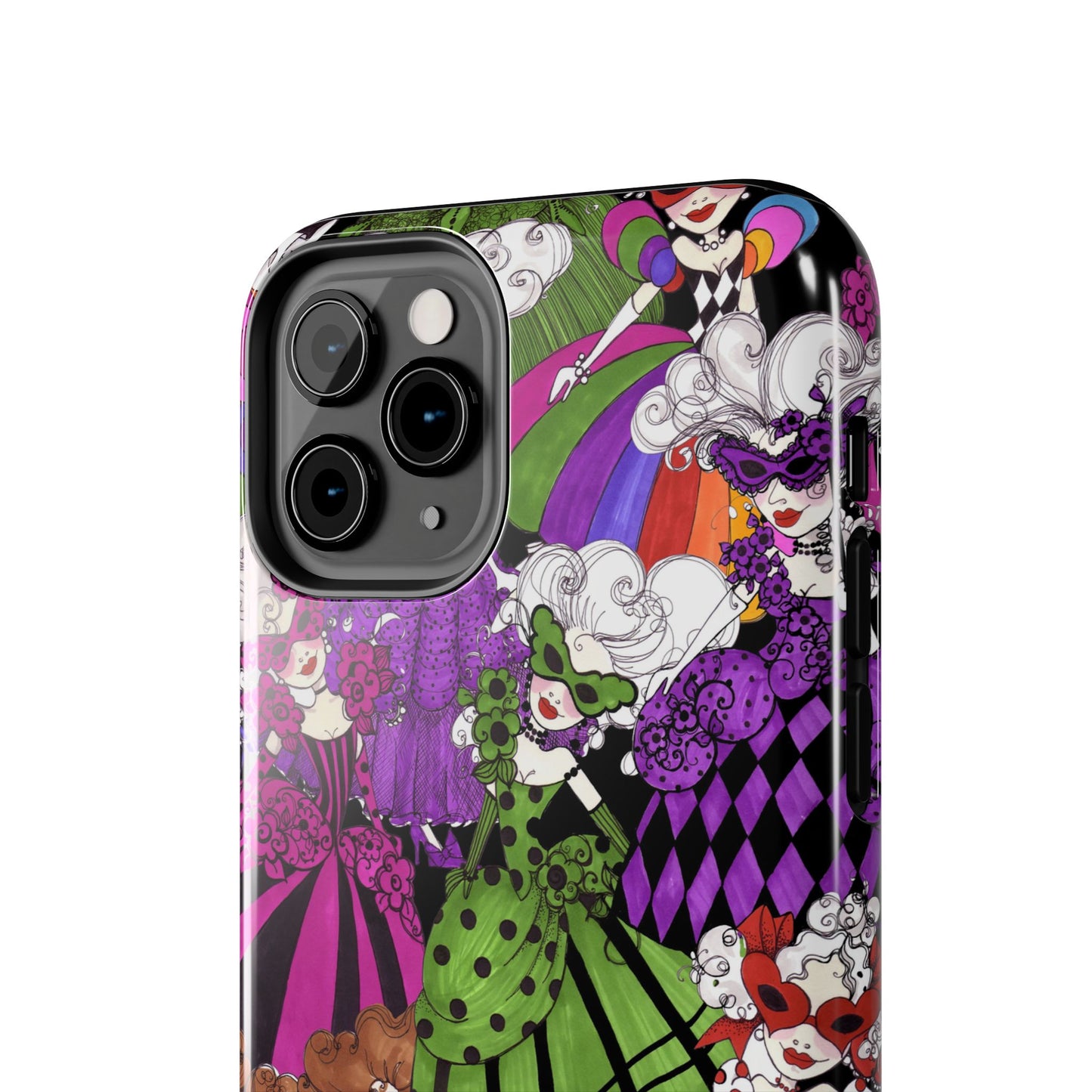 Crowded Dance Floor Black Phone Case