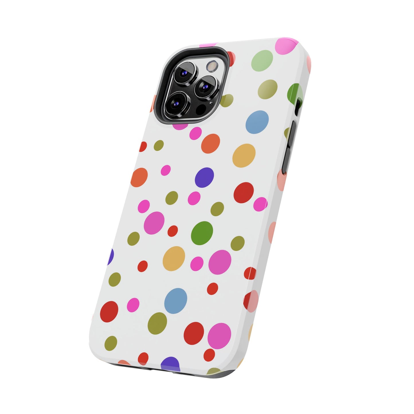 Dot Assortment White Phone Case
