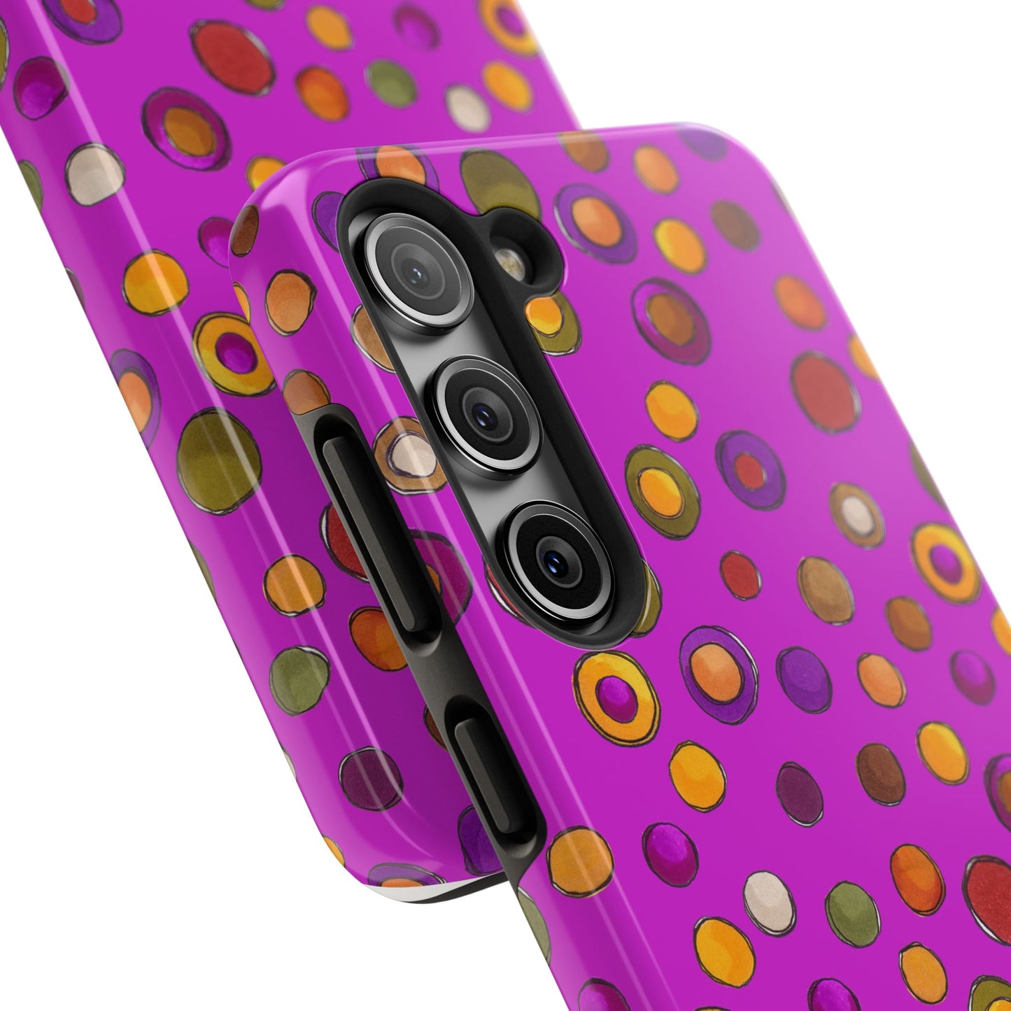 Double Dot Fuchsia Phone Case
