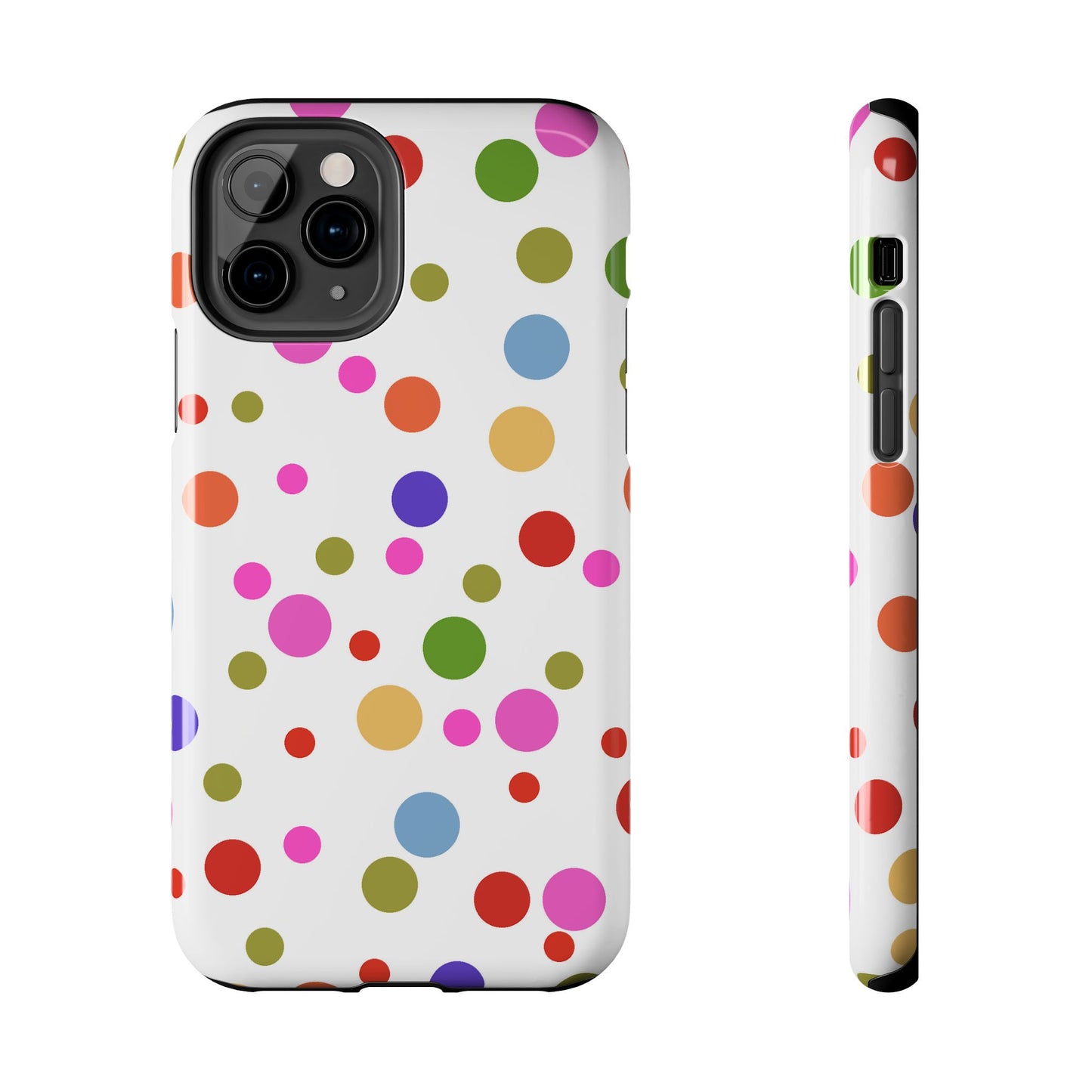 Dot Assortment White Phone Case