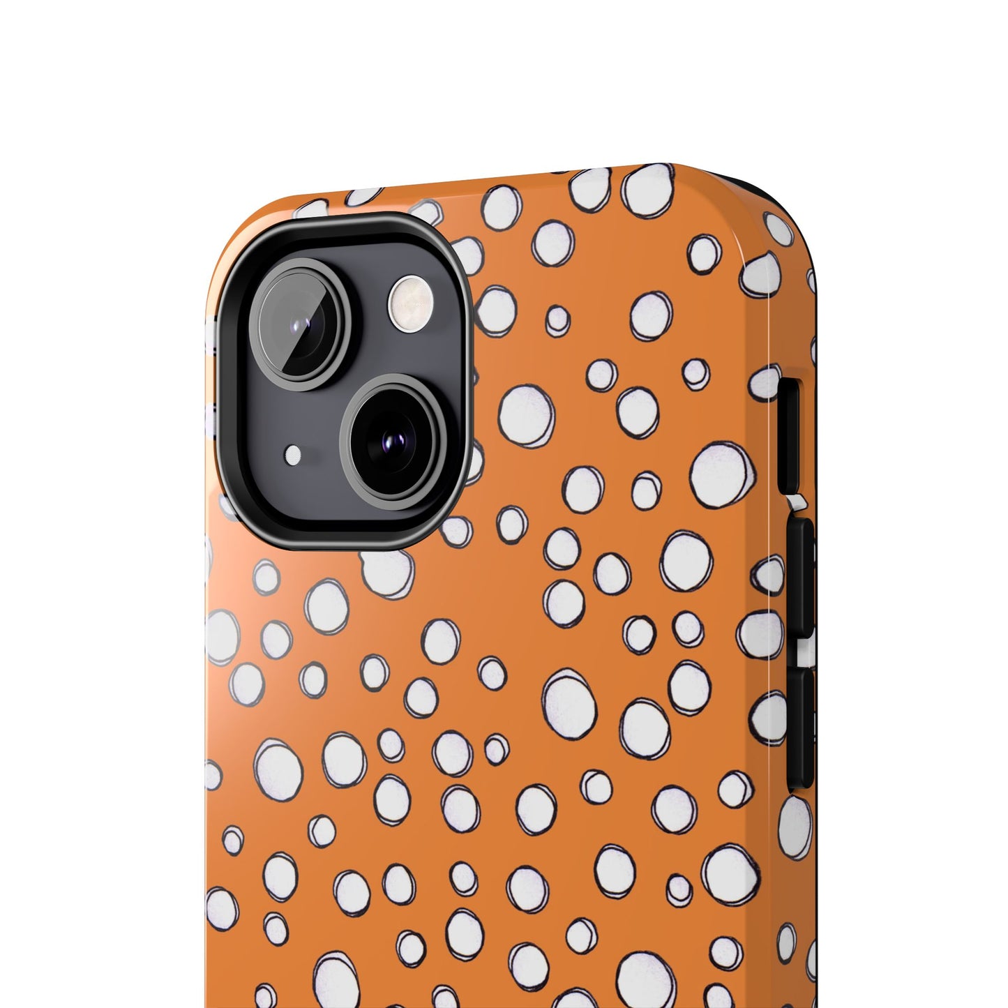 Pot Dots Orange Phone Case