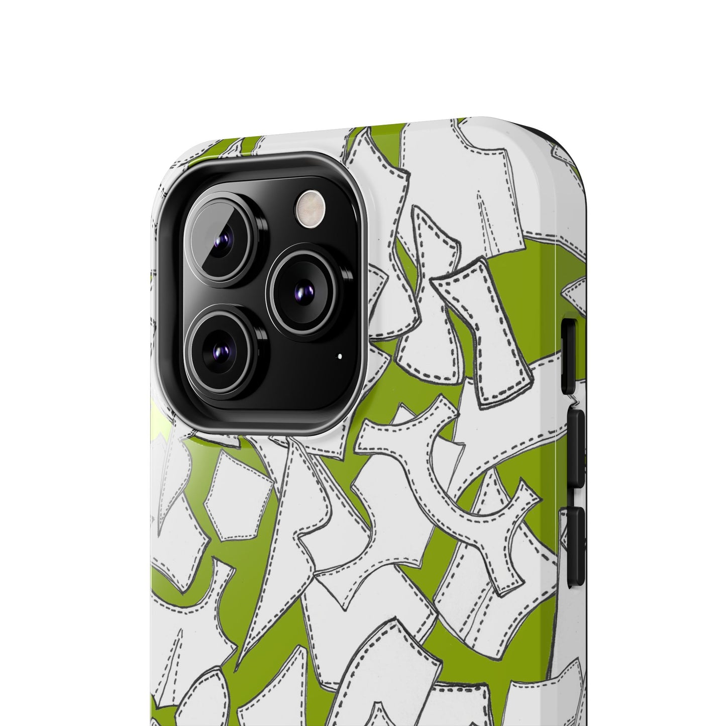 Pattern Pieces Chartreuse Phone Case