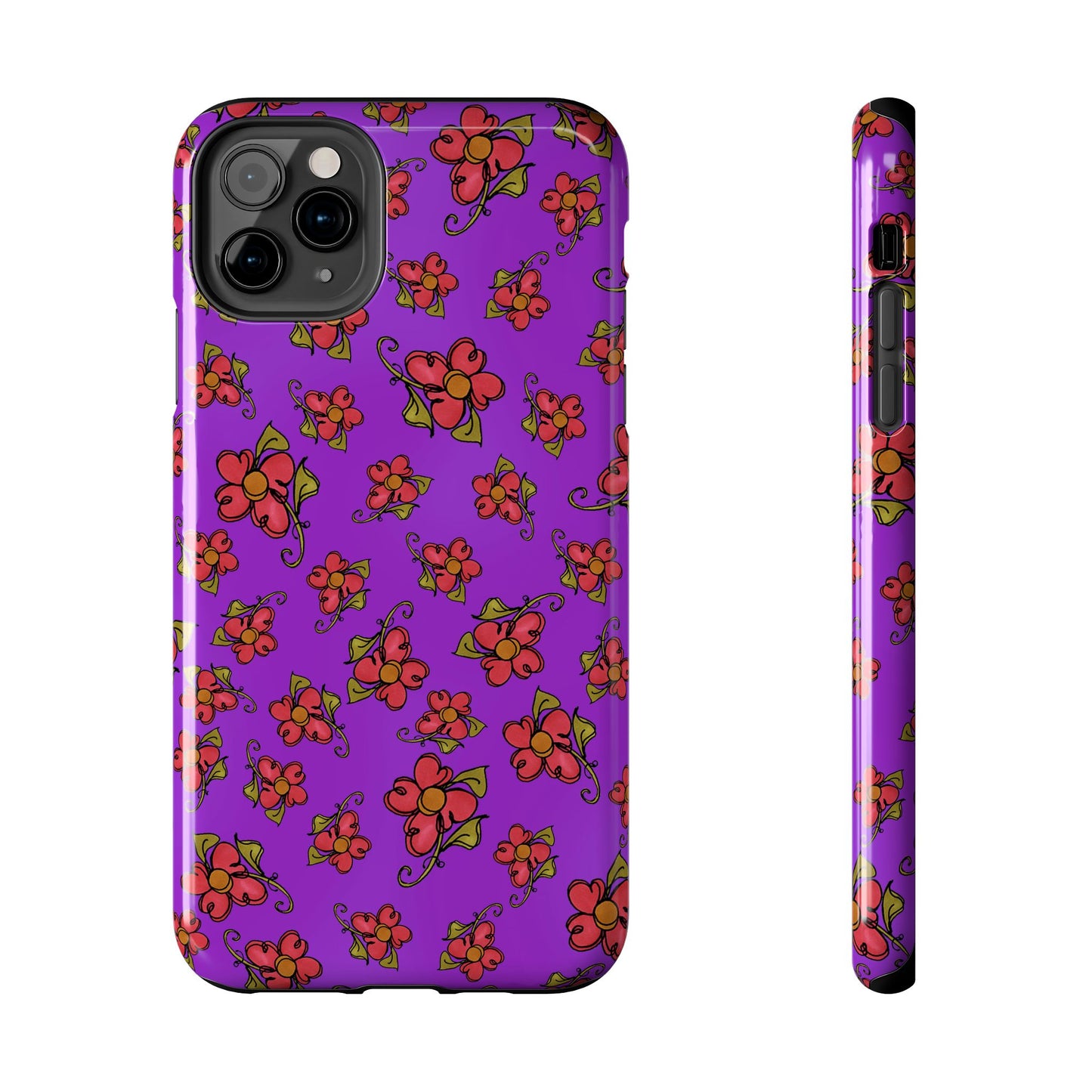 Daisy Caper Purple Phone Case