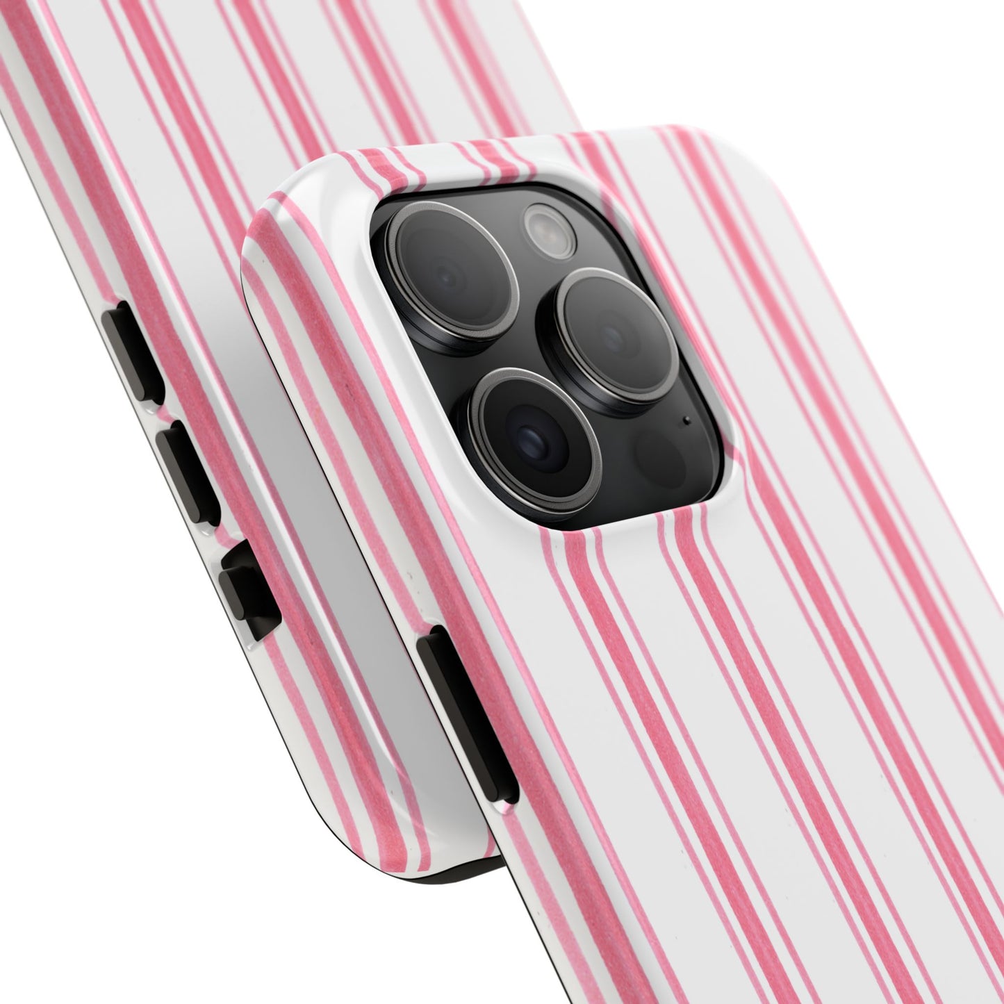 Awning Stripe Pink Phone Case