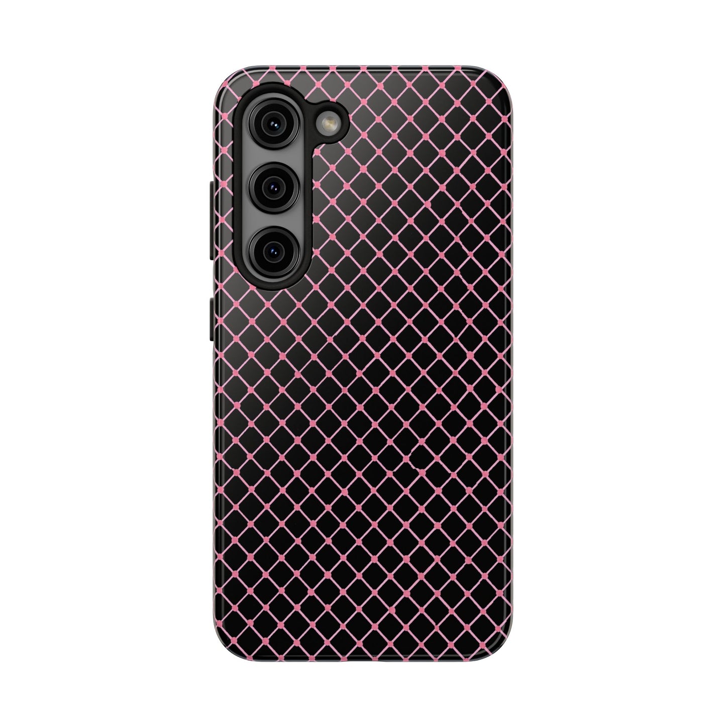 Cyclone Fence Black / Pink Phone Case