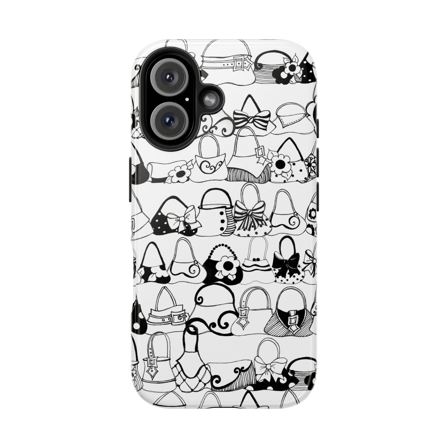 Purse Shelf White Phone Case