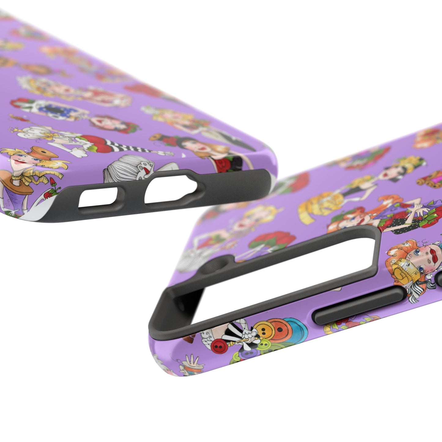 Curious Toss Purple Phone Case