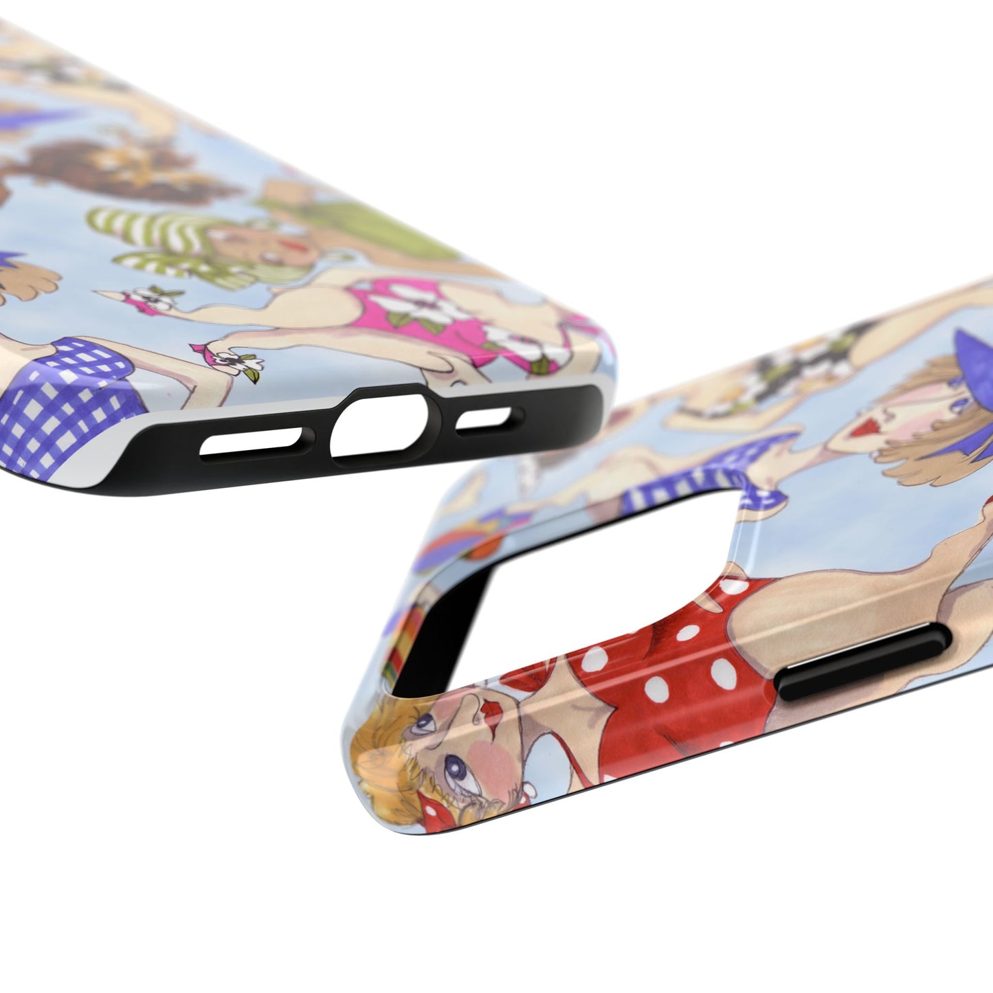 Bathing Beauties Blue Sky Phone Case