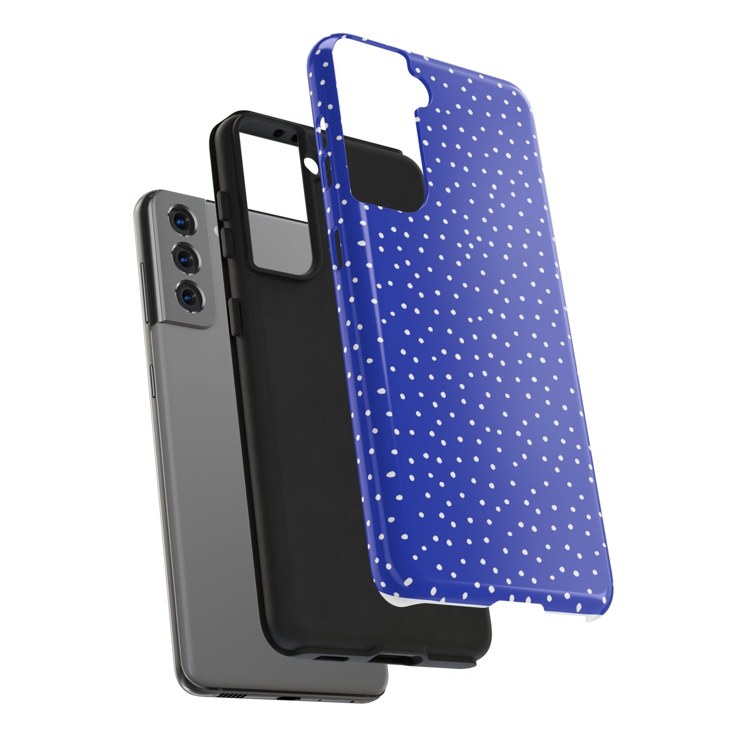 Dinky Dots Blue / White Phone Case