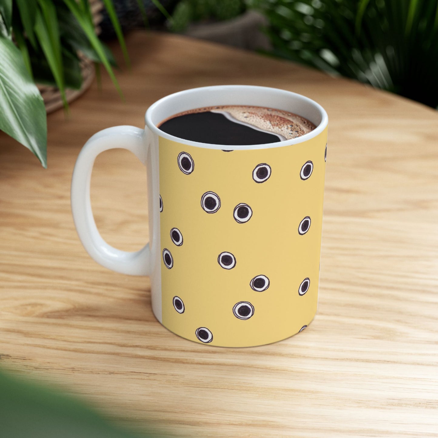 Halo Dots Yellow Cup