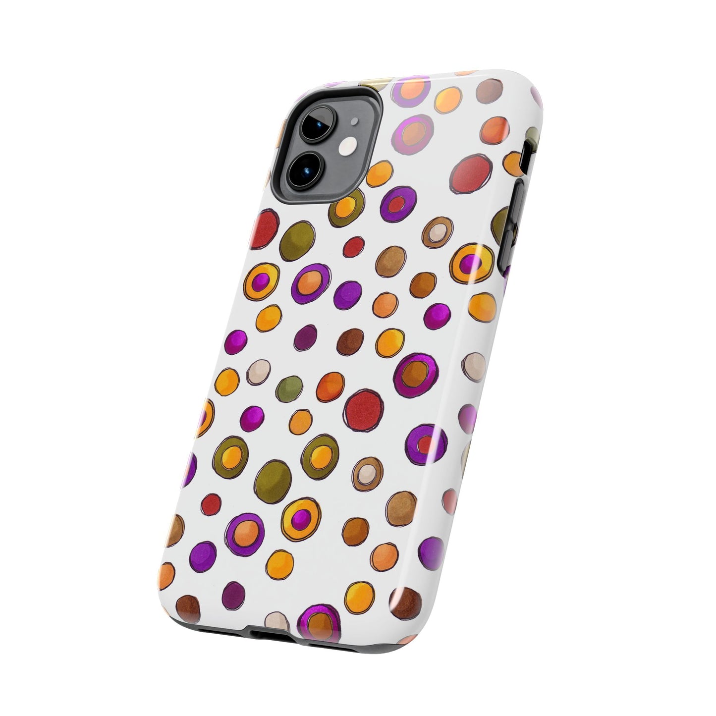 Sesame Dot White Phone Case