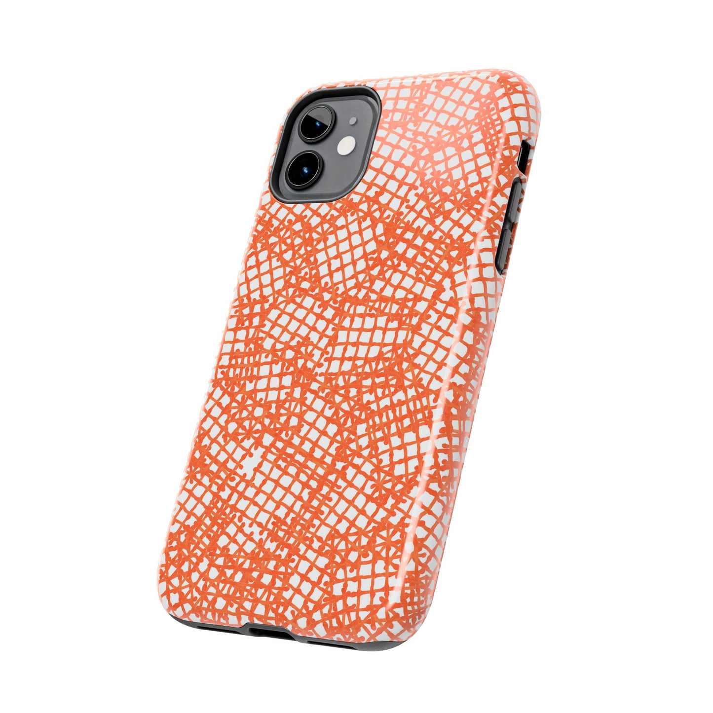 Random Waffle Orange Phone Case