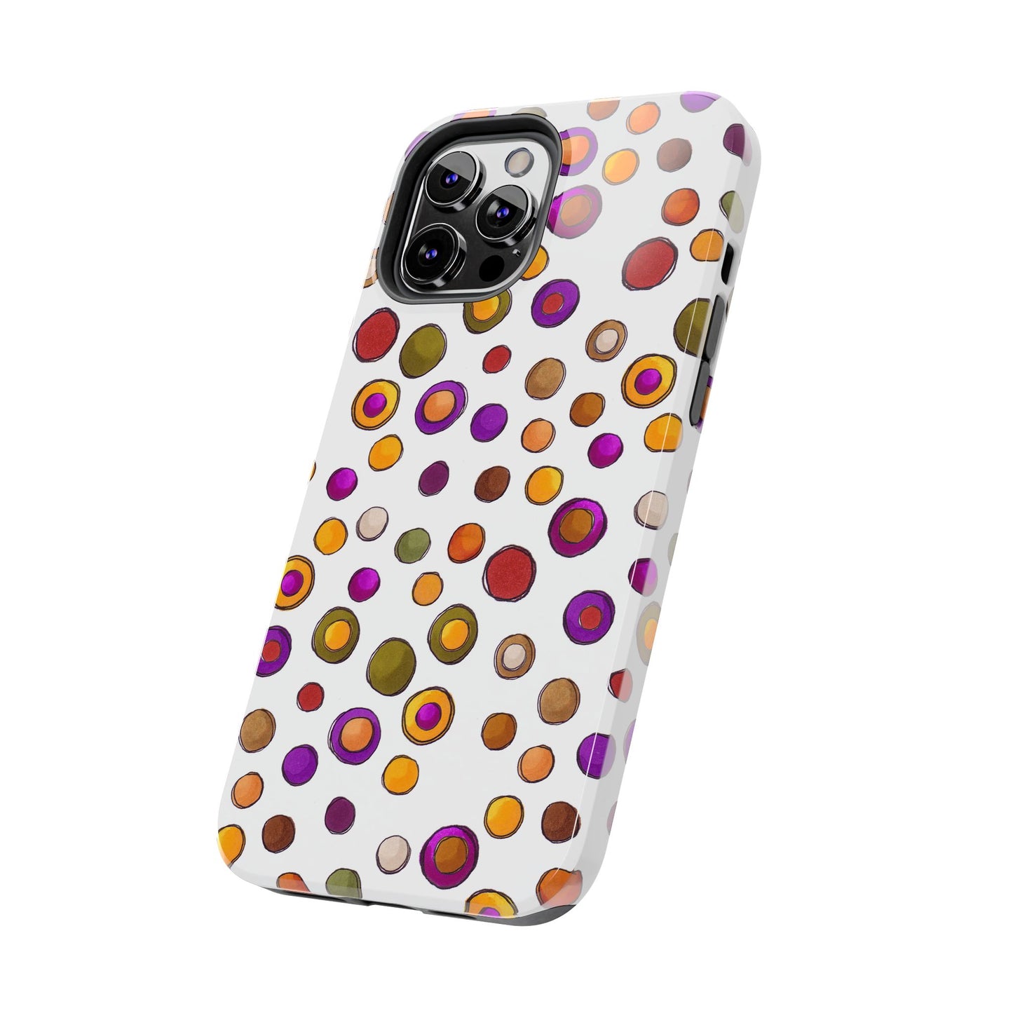 Sesame Dot White Phone Case