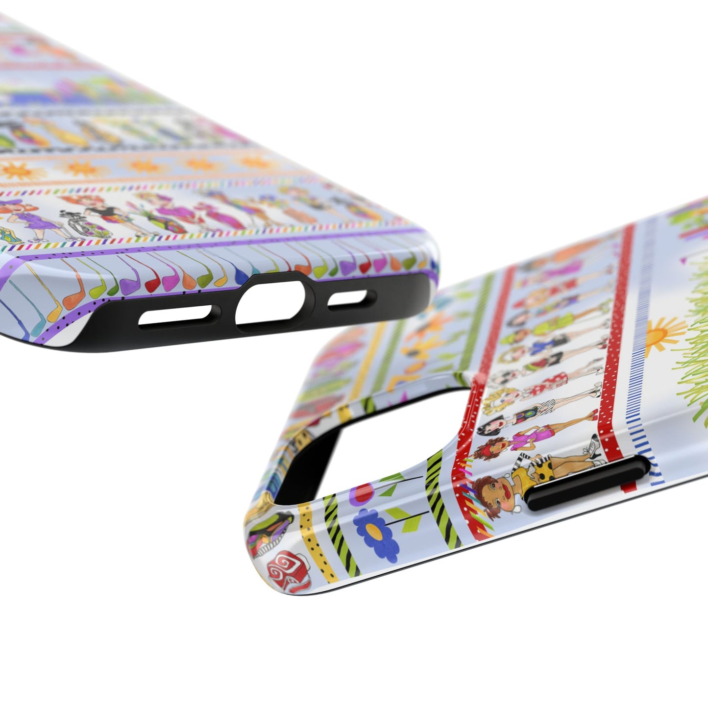 Golf Borders Blue Sky Phone Case