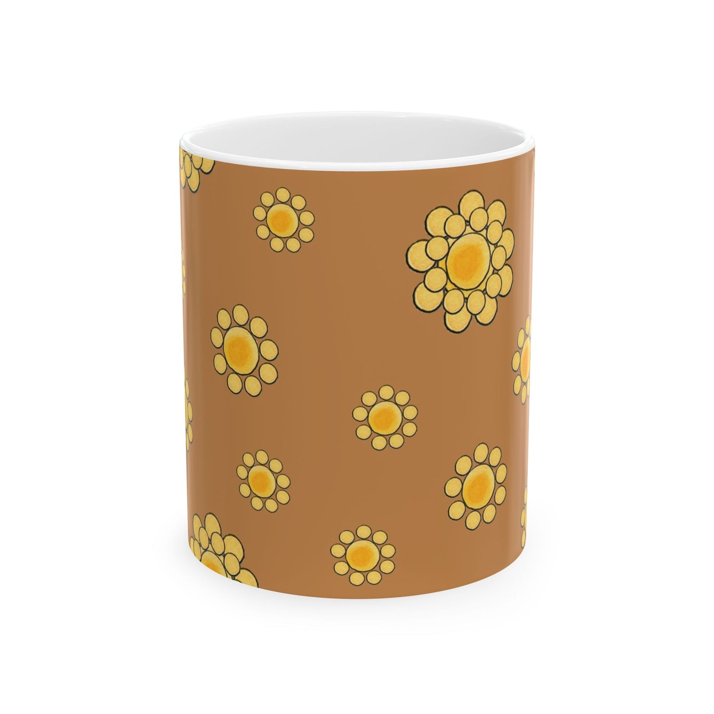 Bandana Dots Tan Cup