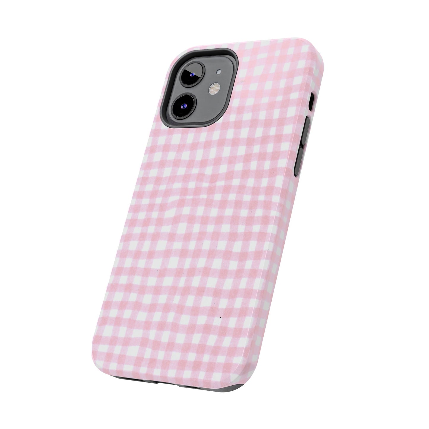 Wonky Chipper Check Pink Phone Case