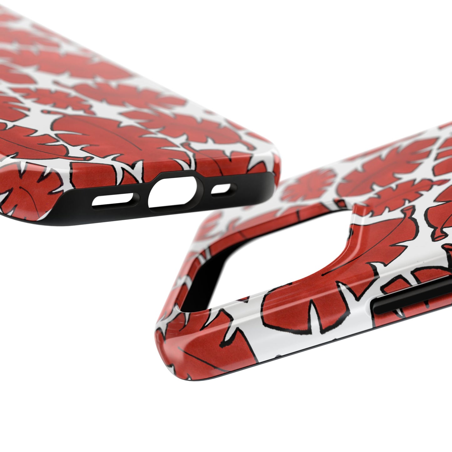 Red Bananas White Phone Case