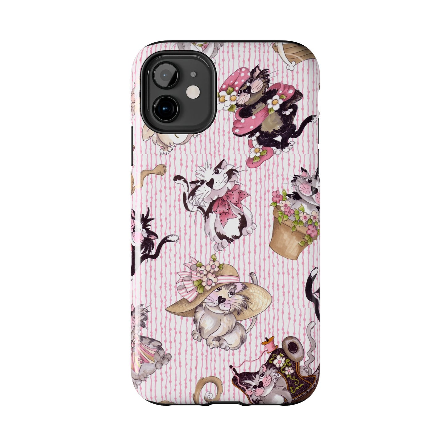 Fancy Cats Pink Phone Case