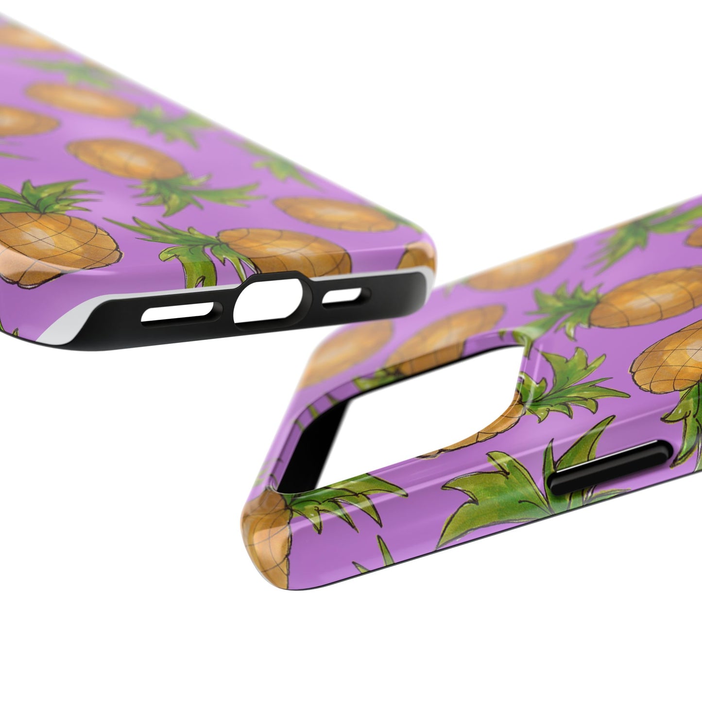 Pineapple Toss Lilac Phone Case