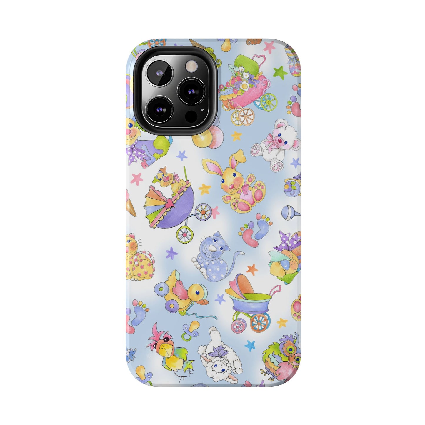 Busy Baby Blue Sky Phone Case
