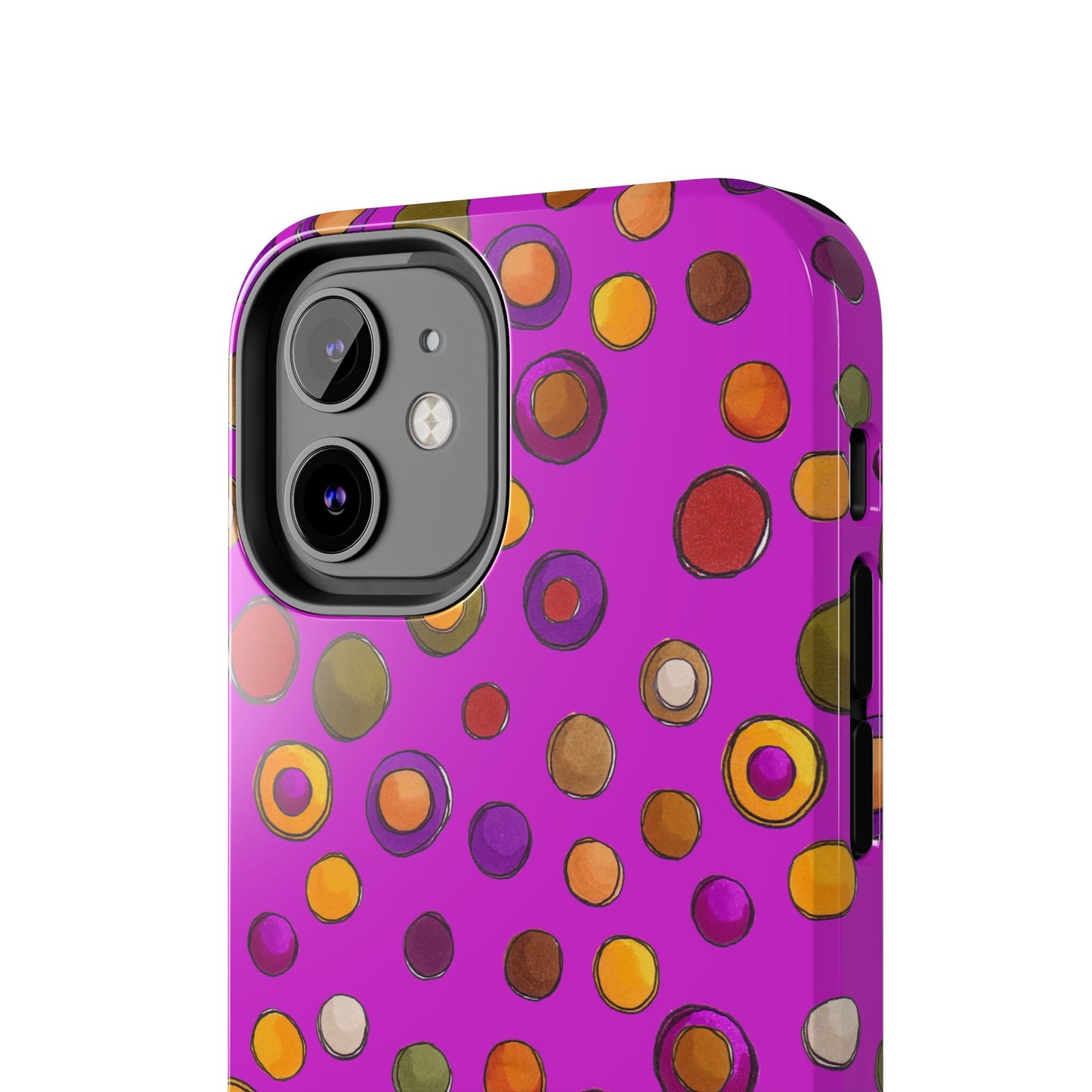 Double Dot Fuchsia Phone Case