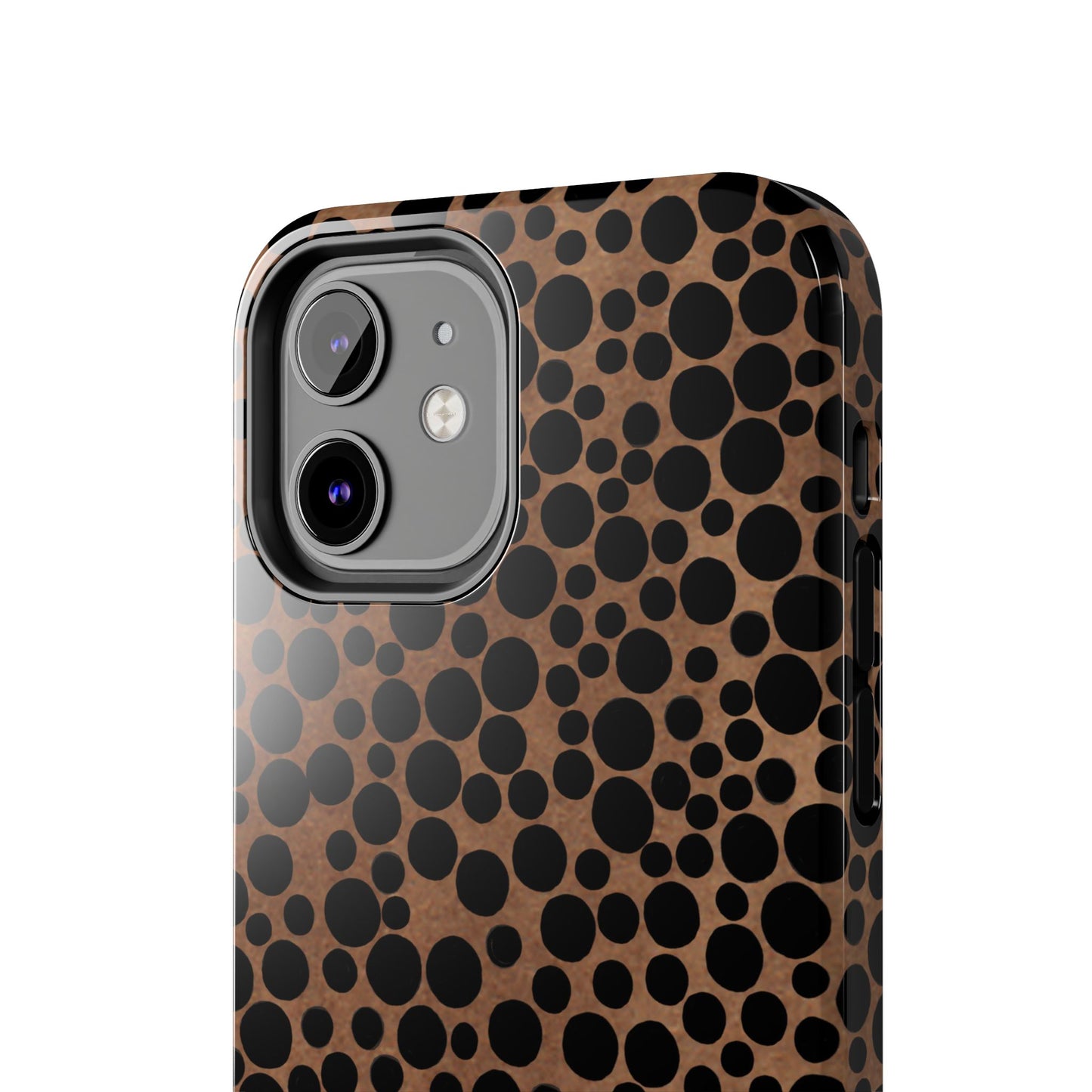 Felt Dots Caramel Phone Case