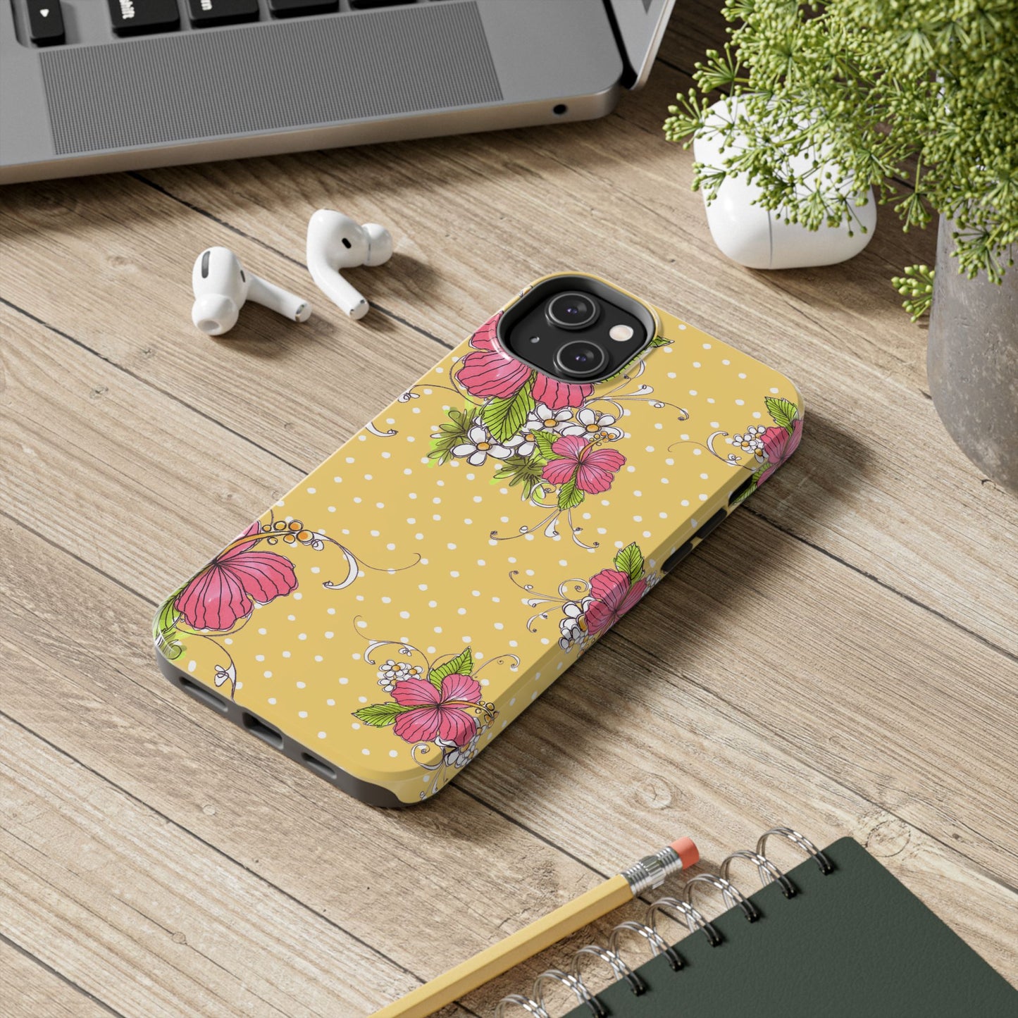 Lady Luau Yellow Phone Case