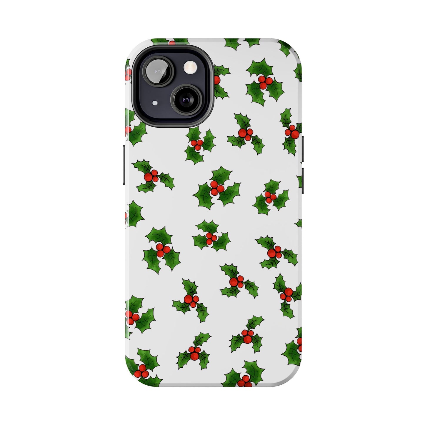 Lotsa Holly White Phone Case