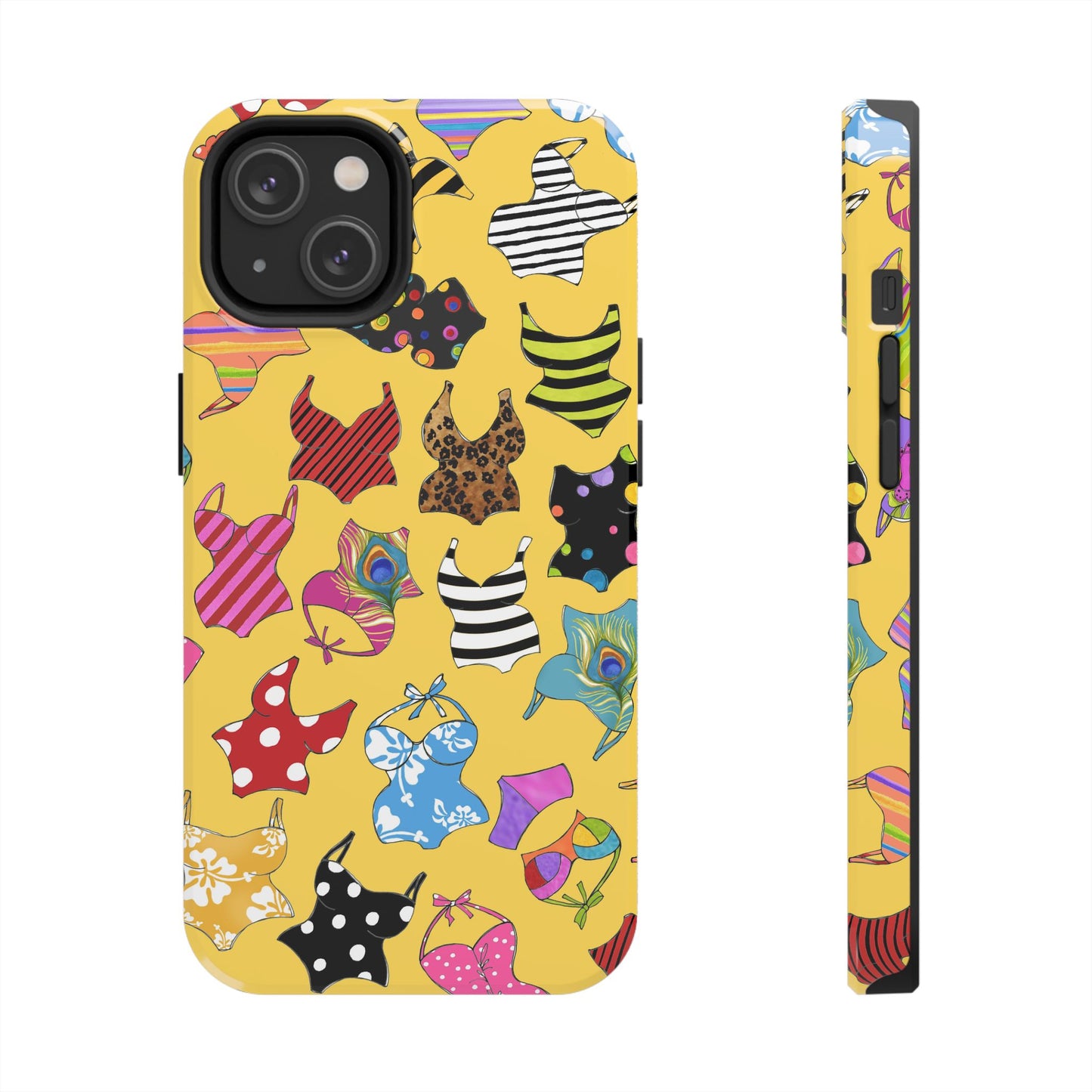 Assorted Suits Yellow Phone Case