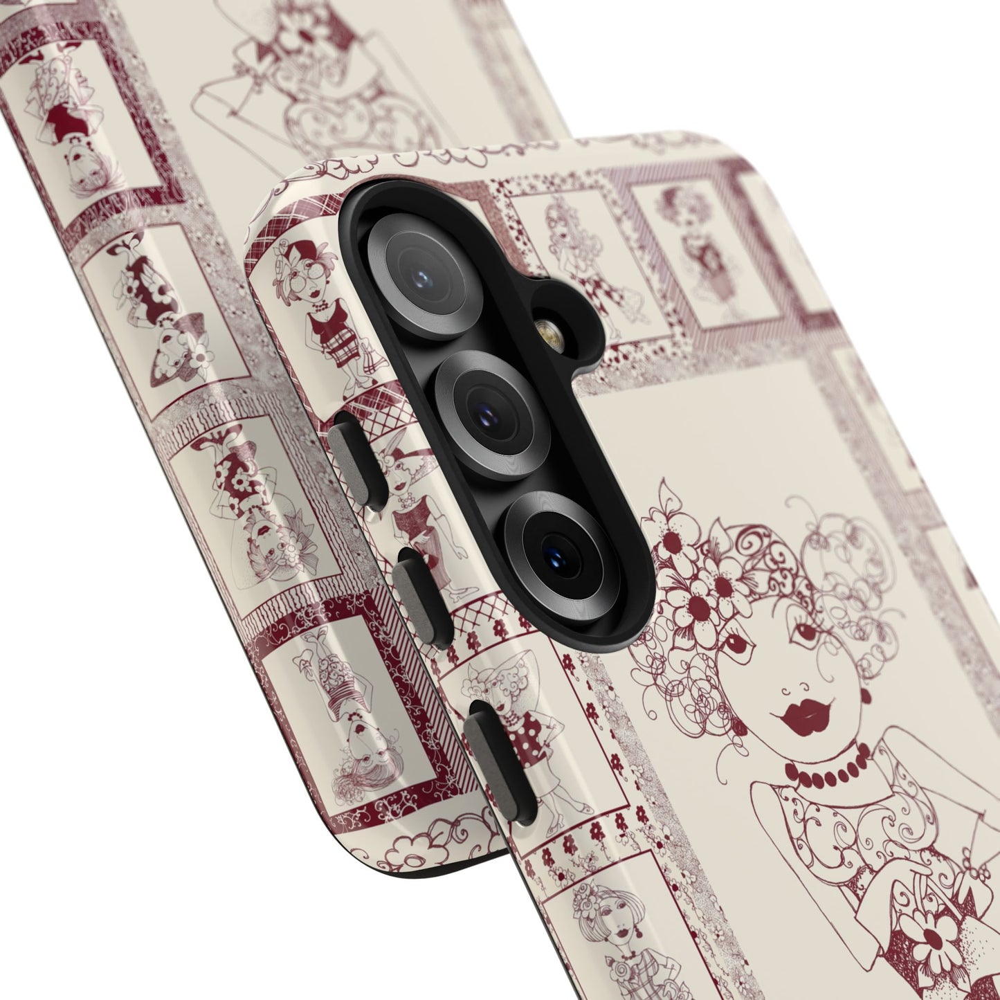 Redheads Portrait Phone Case