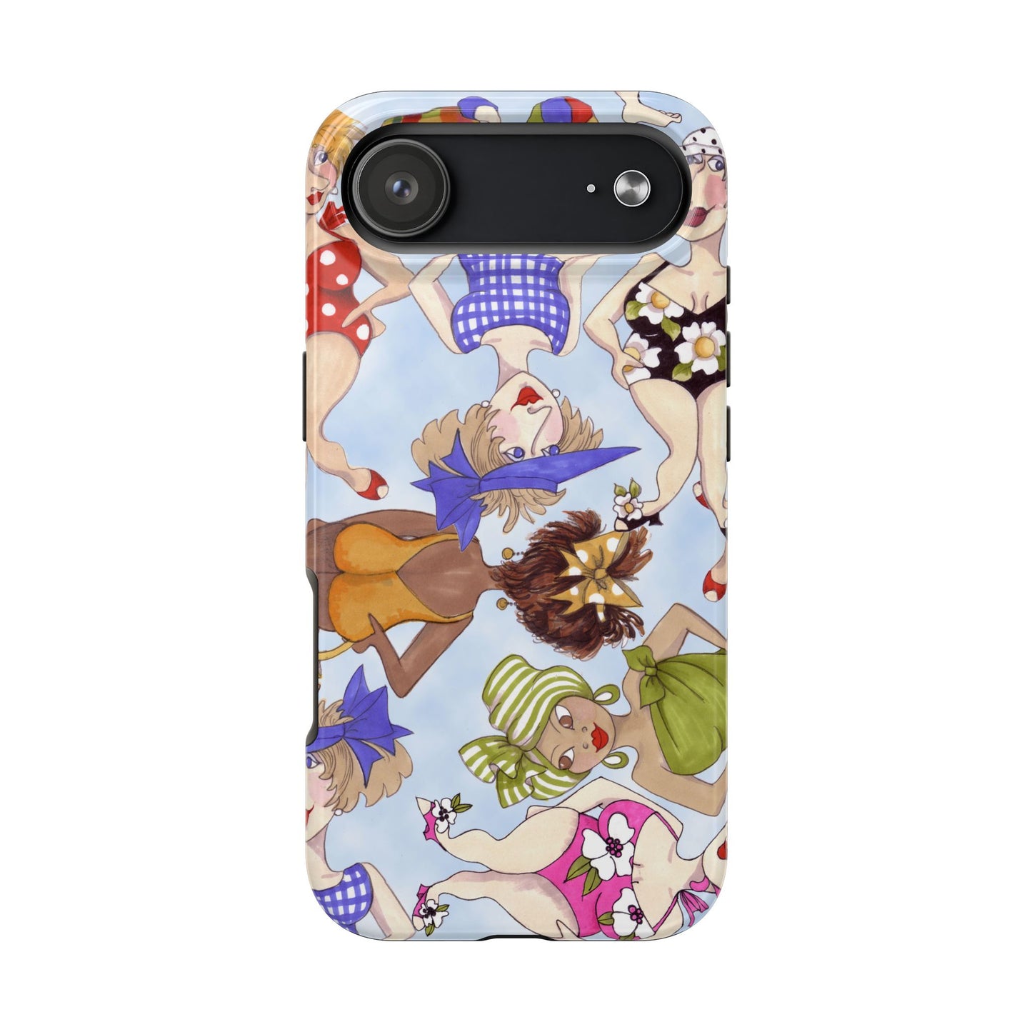 Bathing Beauties Blue Sky Phone Case