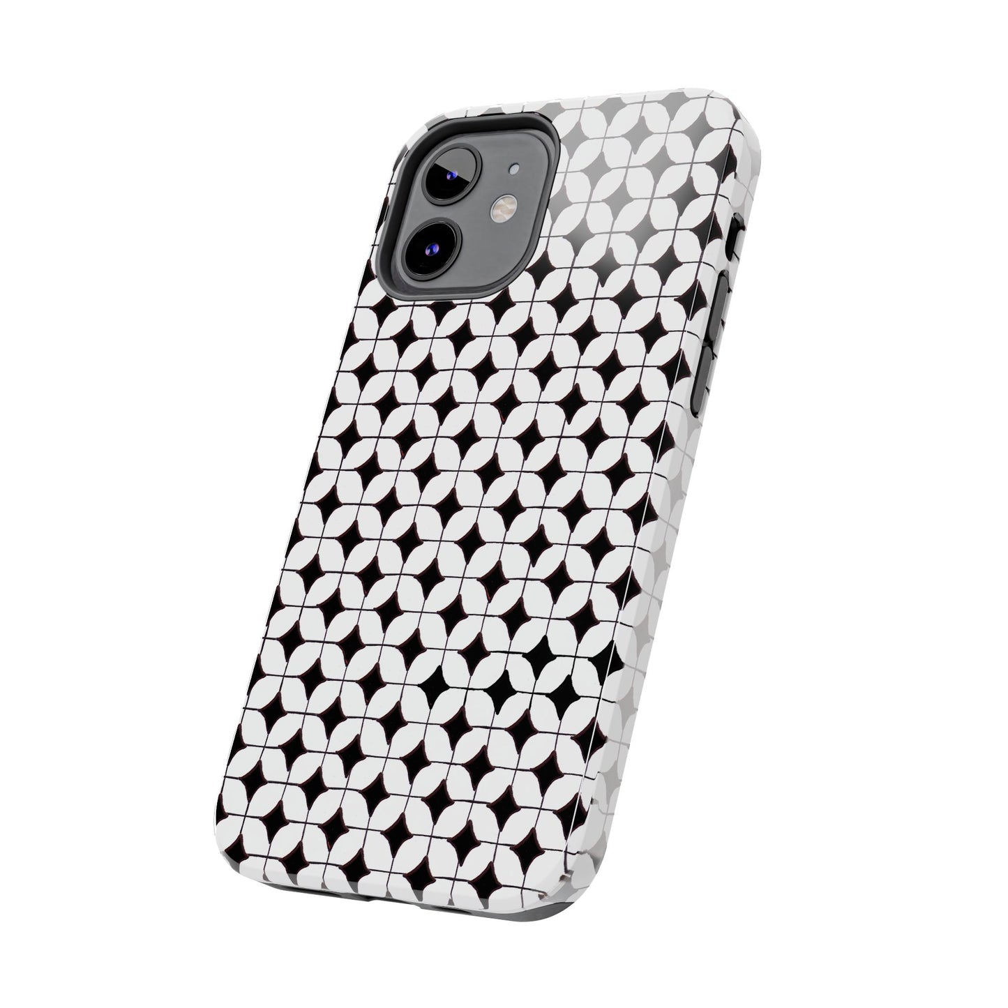 Tile-ish Black Phone Case