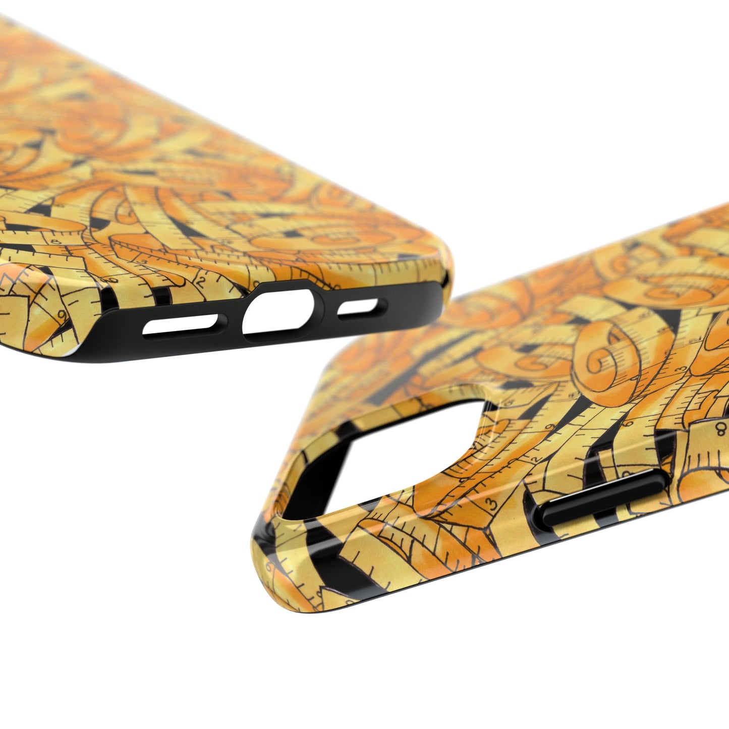 Tape Storm Black / Yellow Phone Case