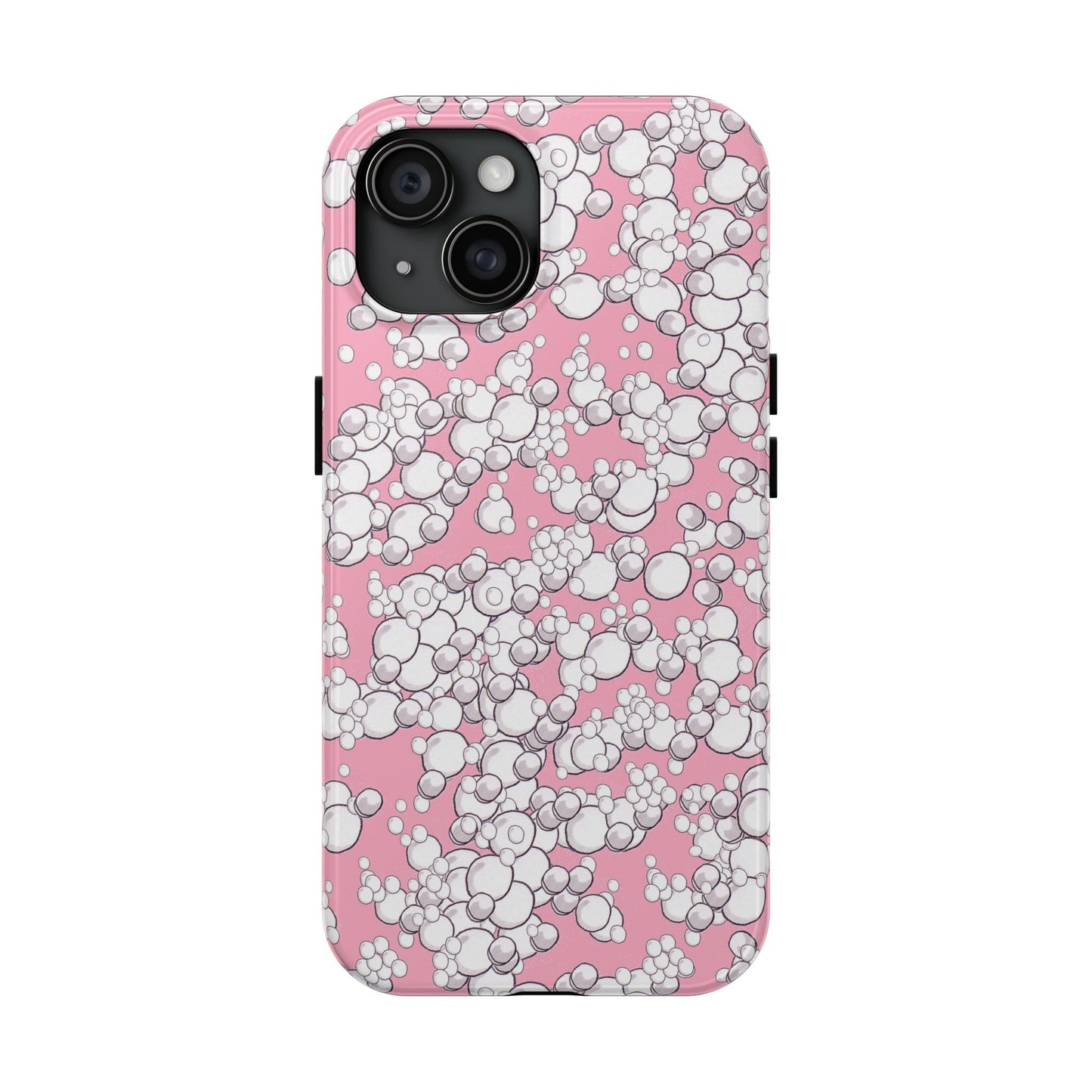 Bubble Dots Pink Phone Case
