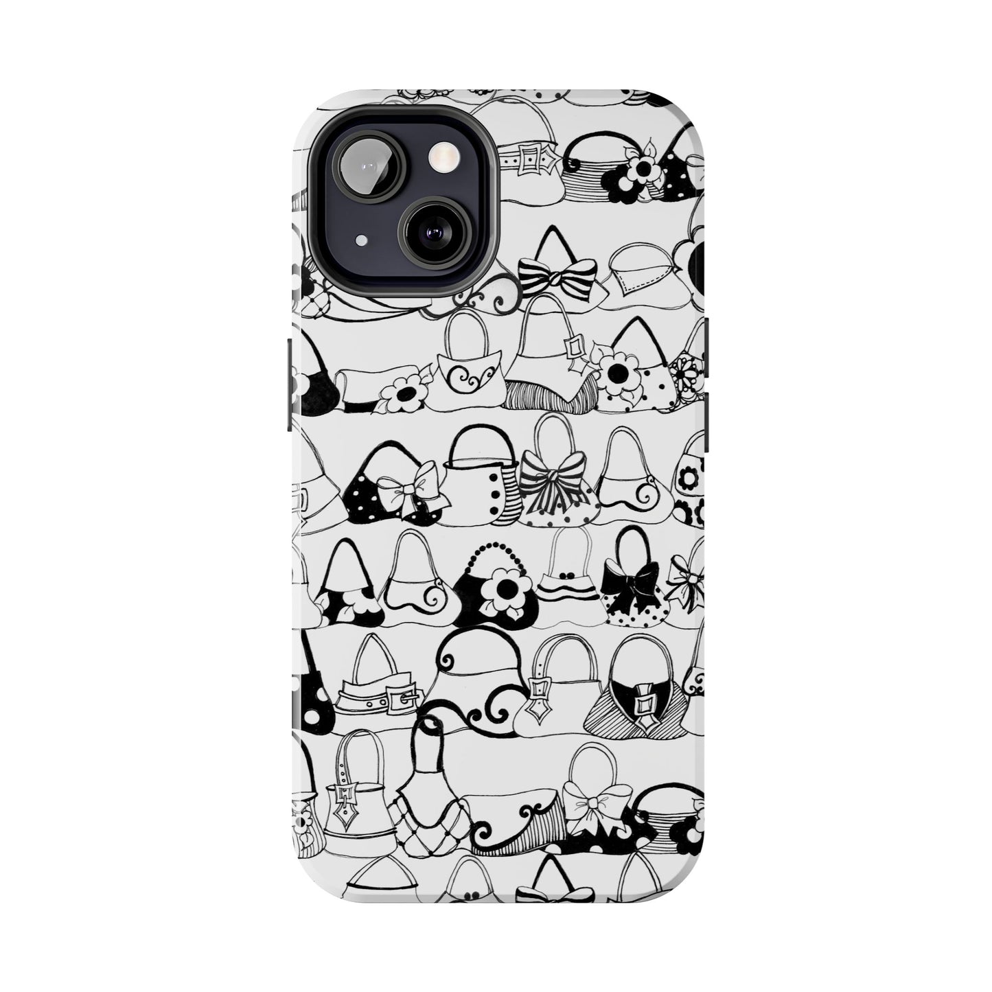 Purse Shelf White Phone Case