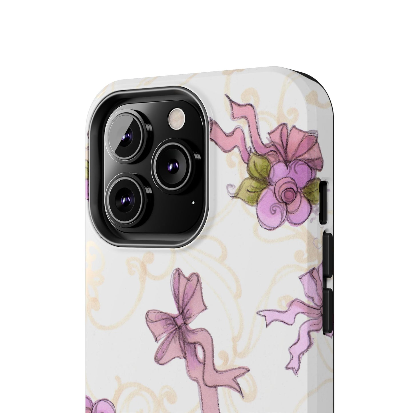 Flower Model Bow Flowers Phone Case