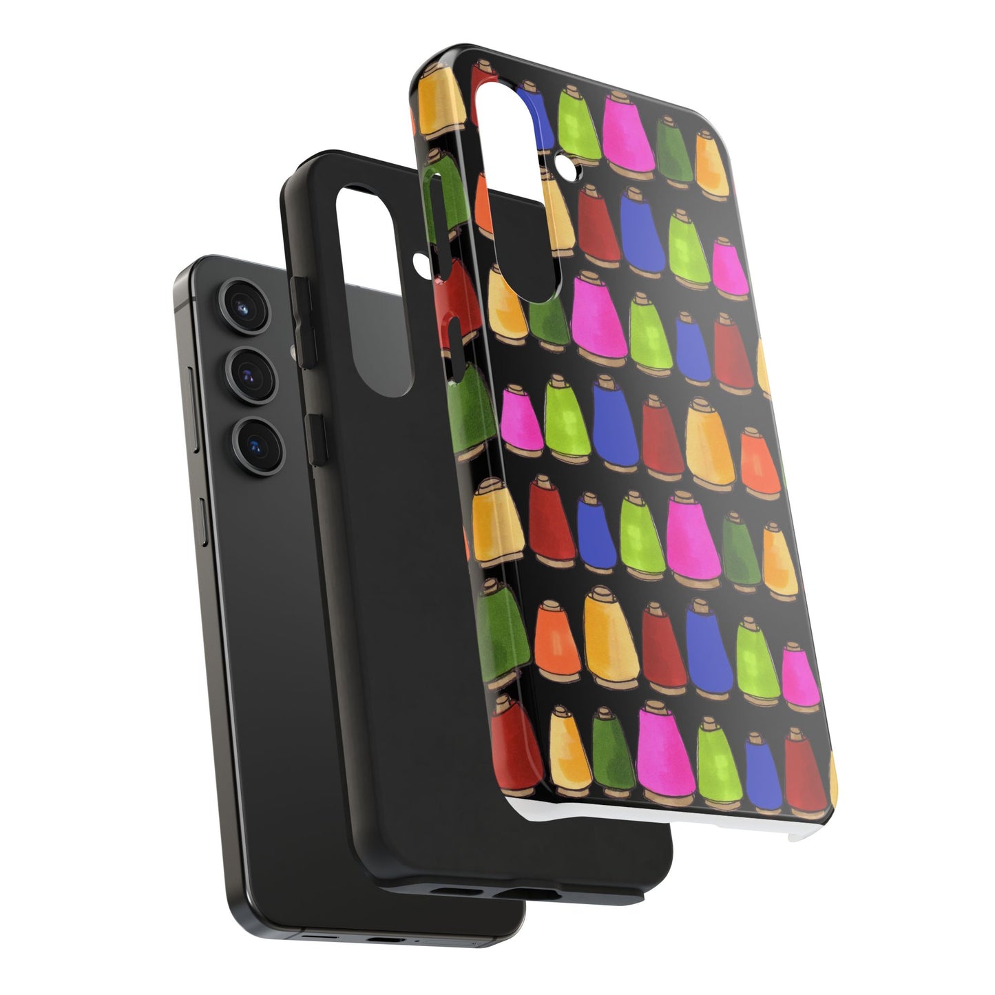 Coneiferous Black / Multi Phone Case