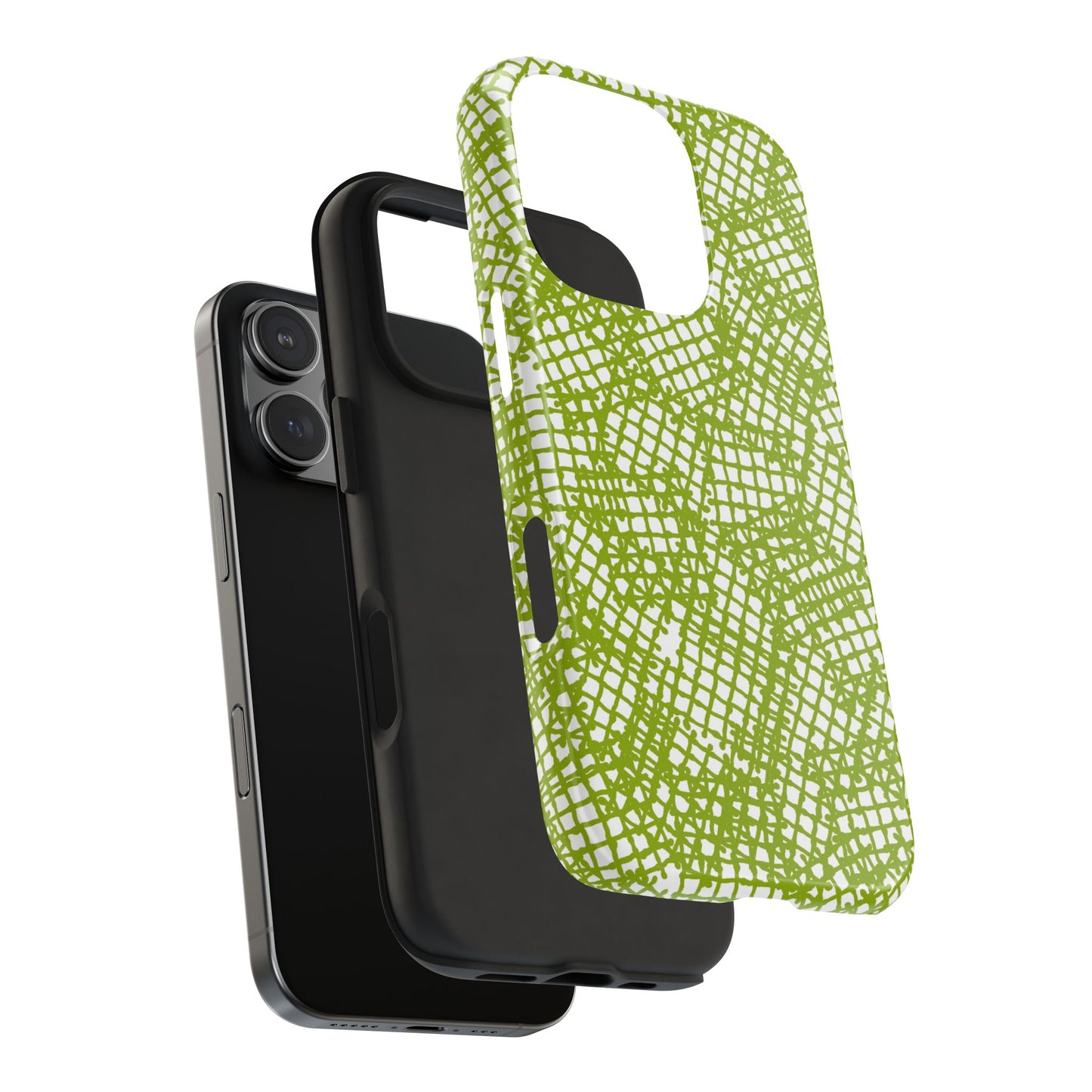Random Waffle Green Phone Case