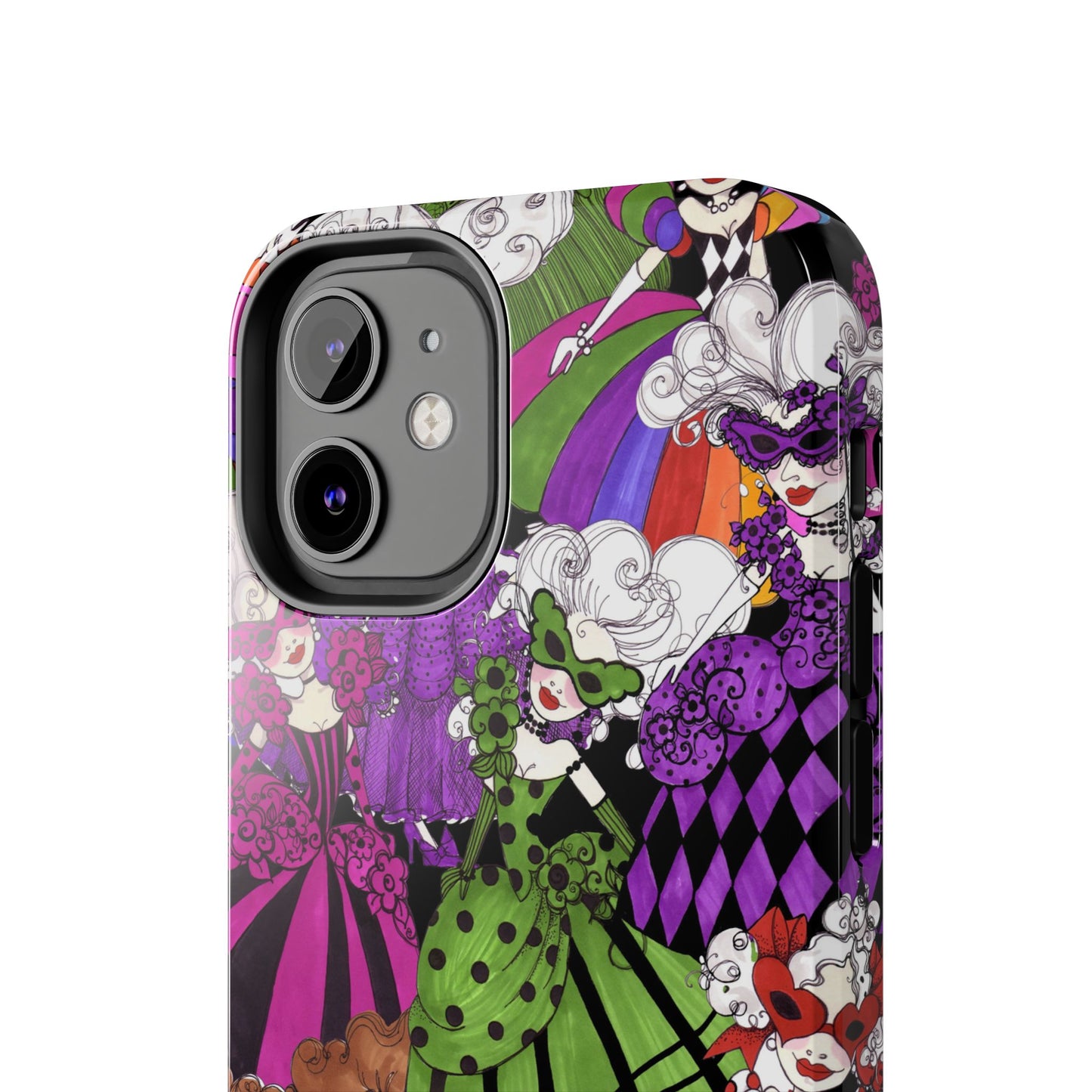 Crowded Dance Floor Black Phone Case
