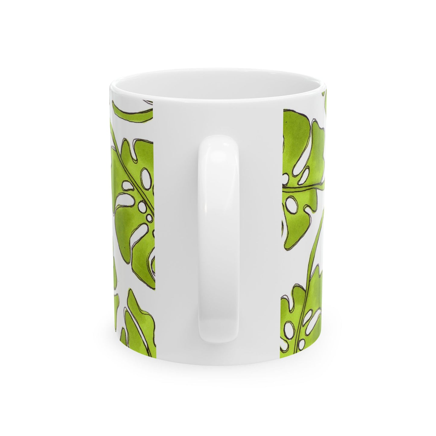 Big Leaf White Cup