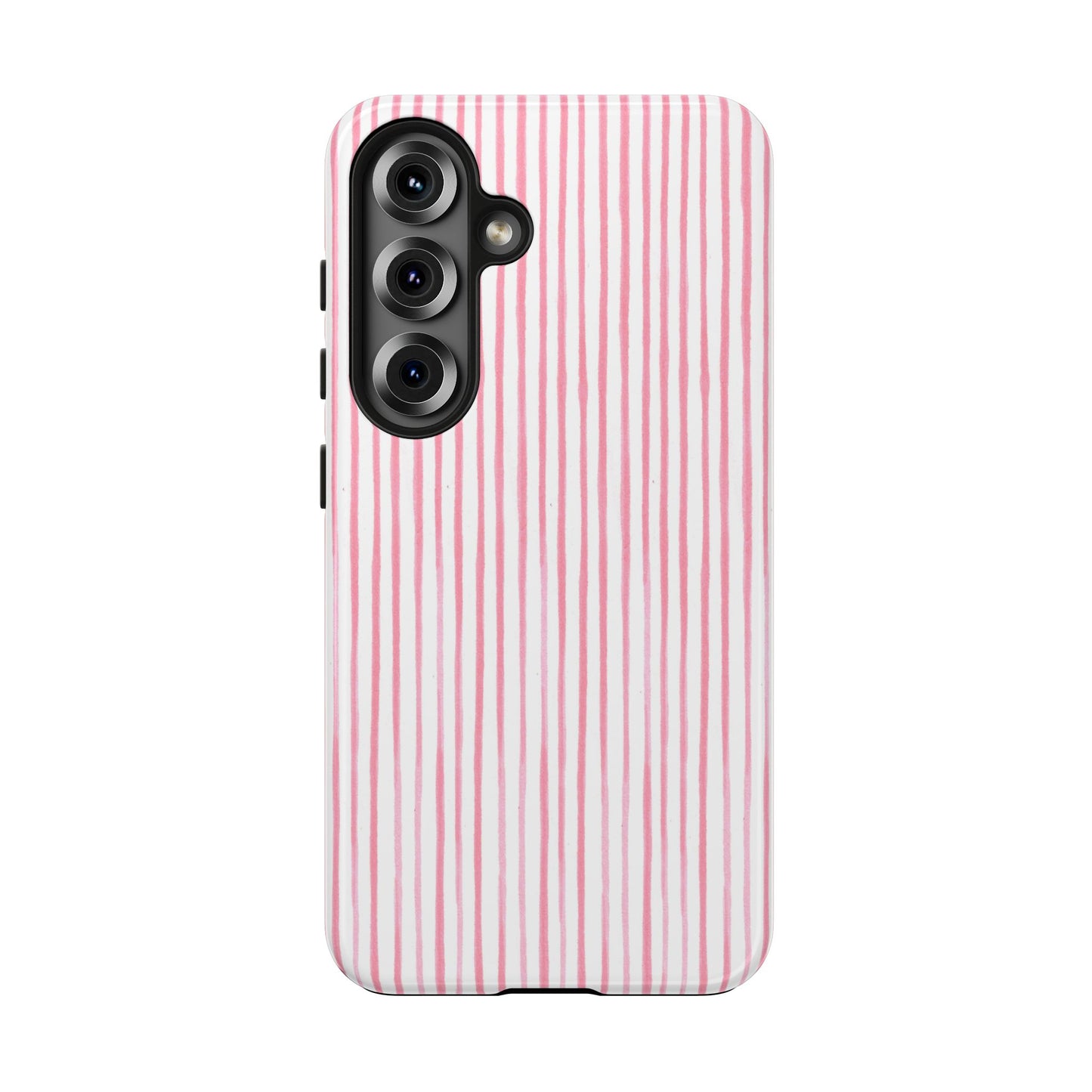 Candy Stripe White / Pink Phone Case