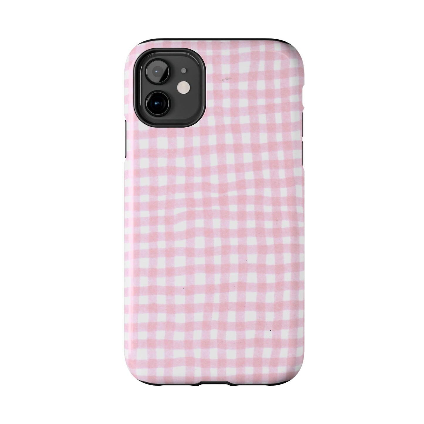 Wonky Chipper Check Pink Phone Case