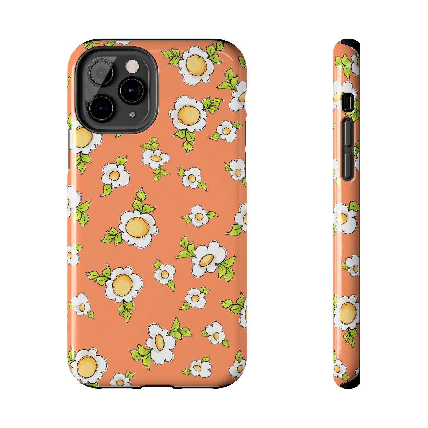 Daisy Love Orange Phone Case