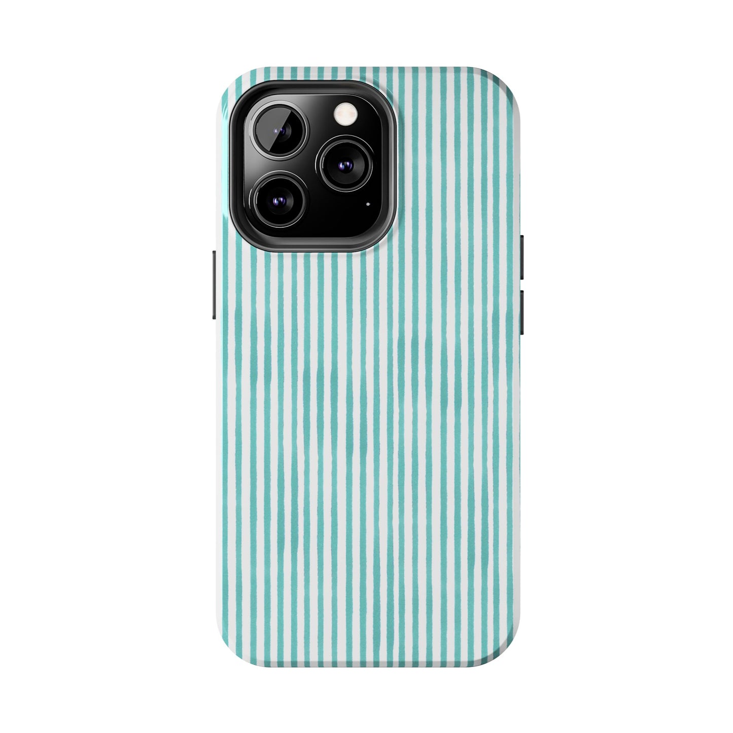 Lazy Stripe Turquoise Phone Case
