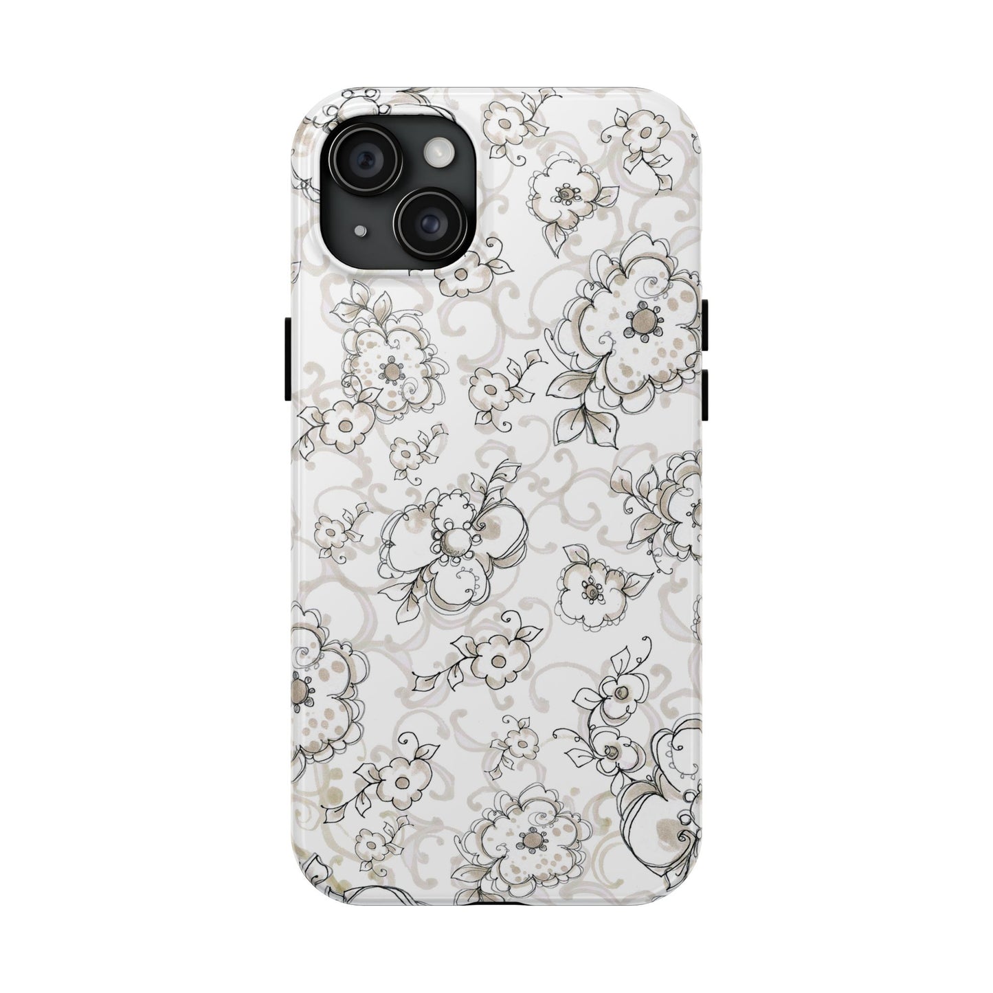 Angel Flowers Phone Case
