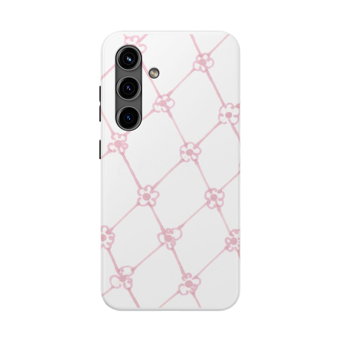 Flower Model Scroll Phone Case